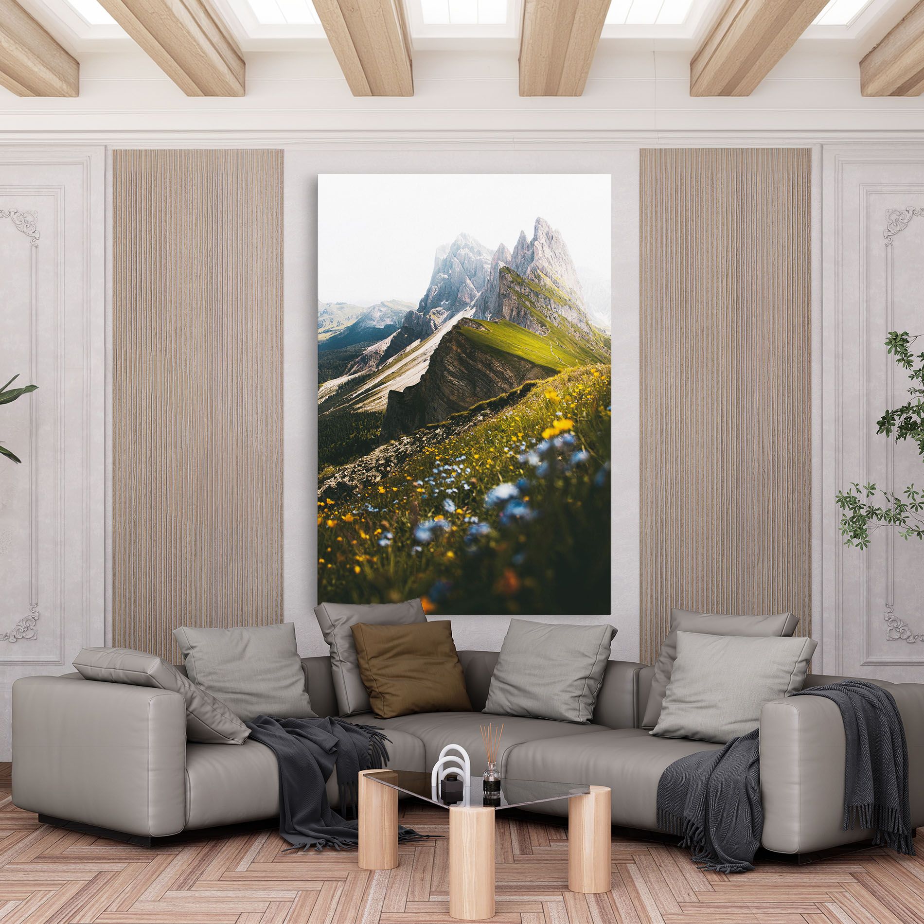 Foggy Mountain View mockup 6