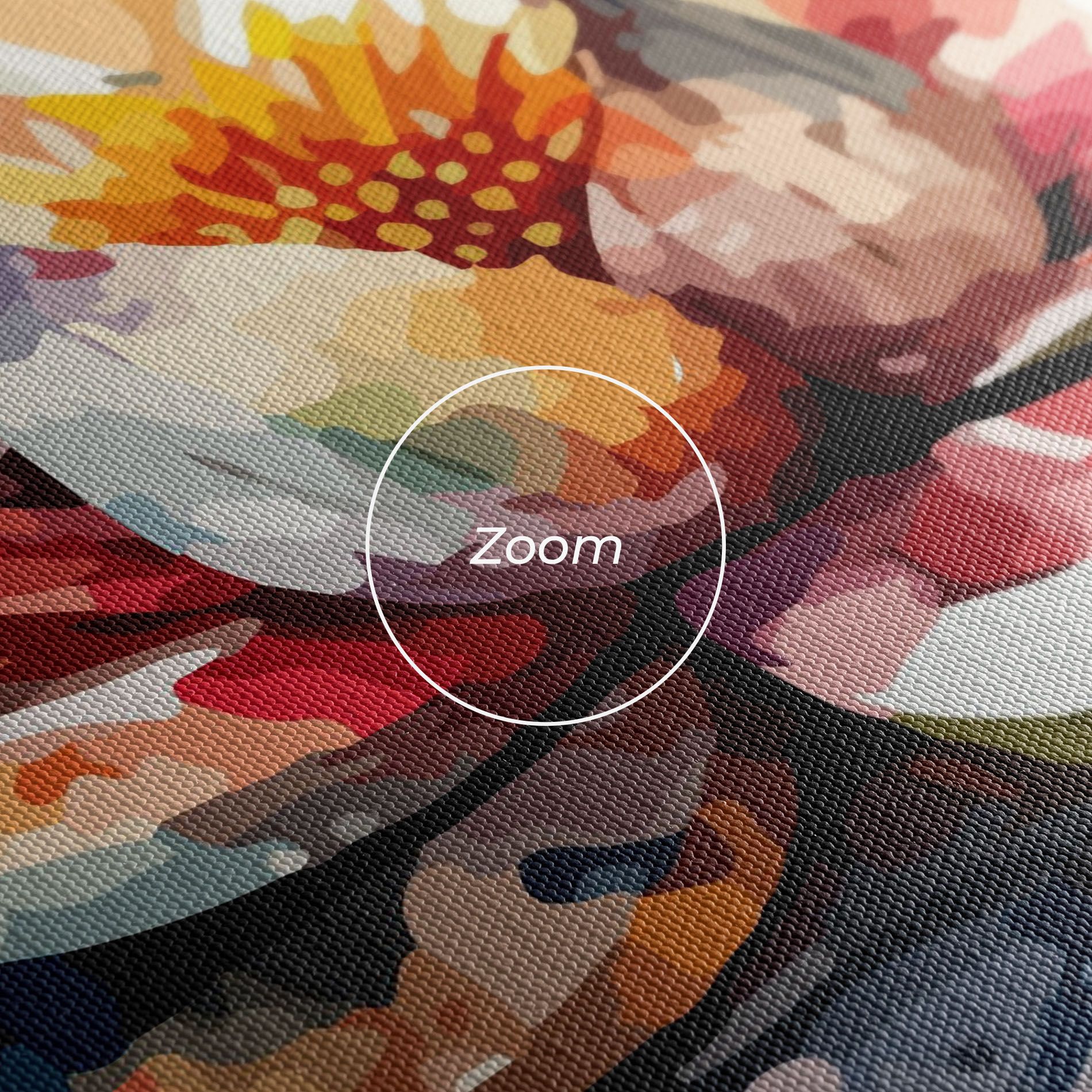 Colorful Lotus Art mockup 3