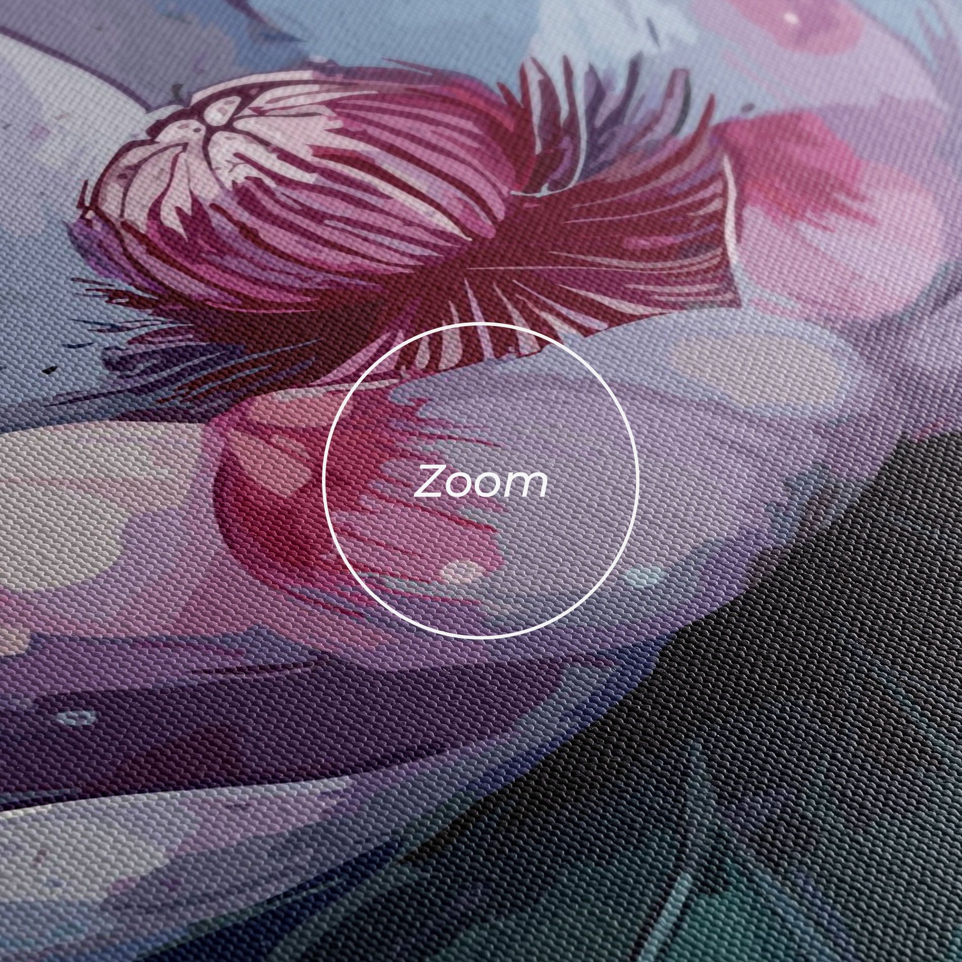 Green Purple Lotus mockup 3