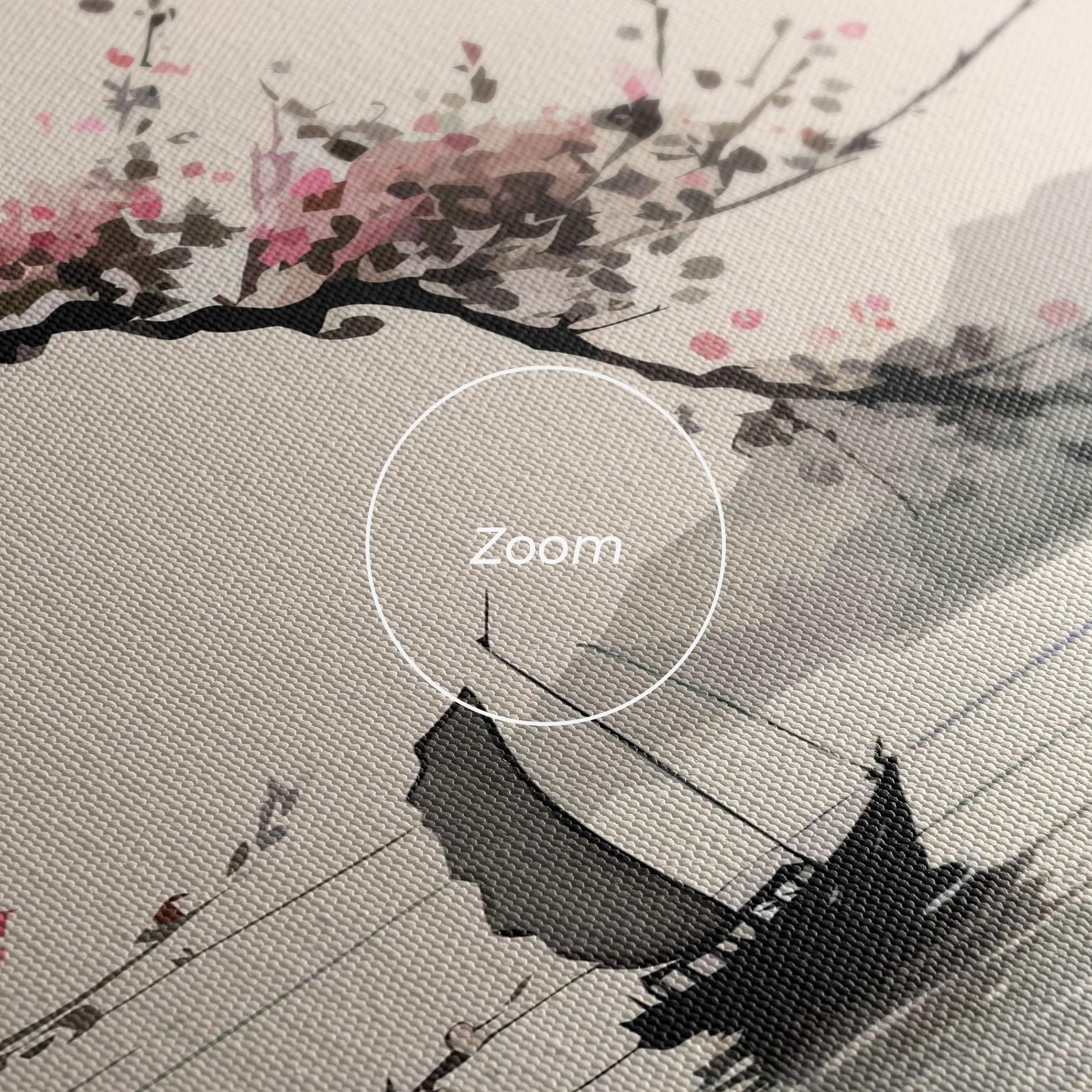 Leinwandbild Relaxing Nature mockup 3