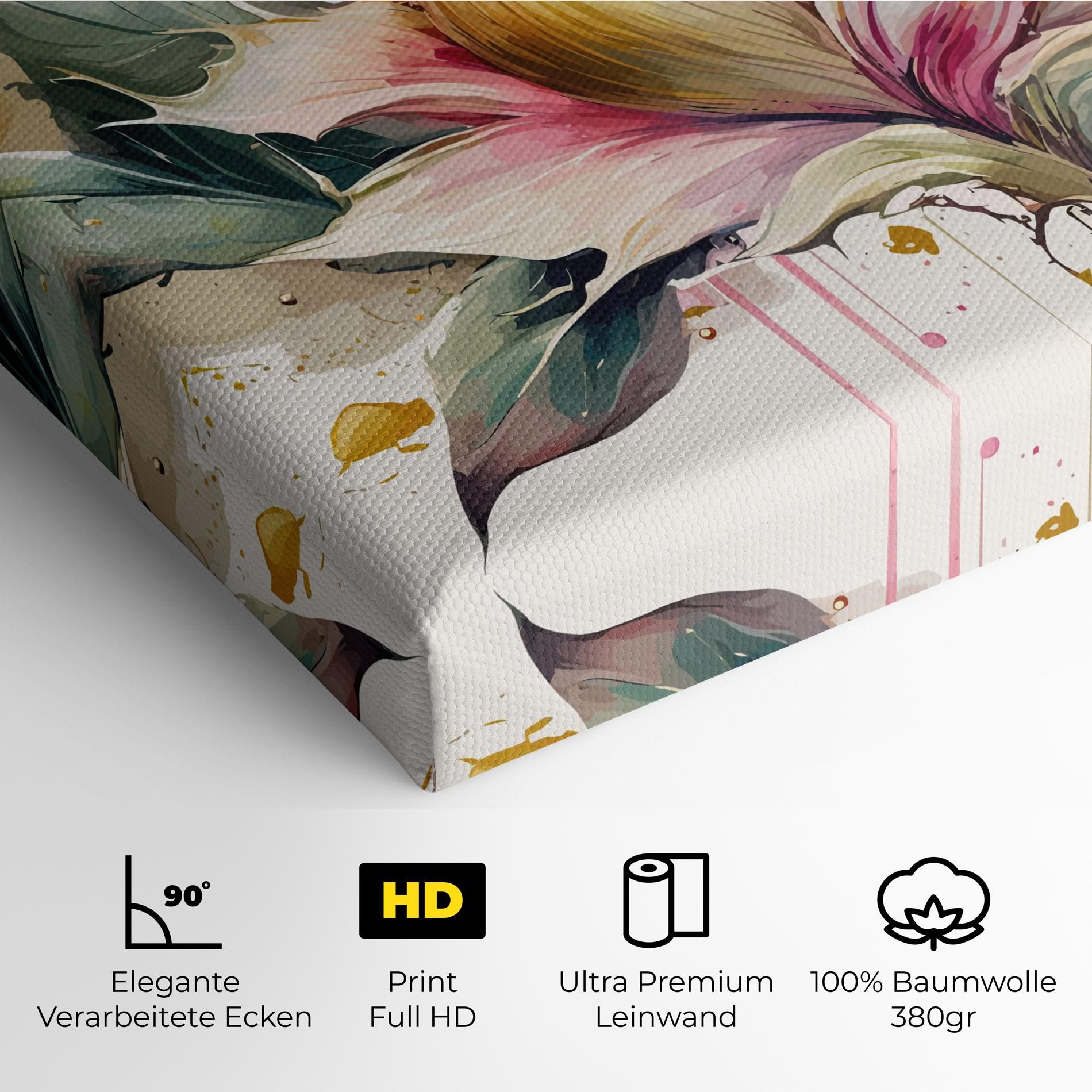 Cream Pink Nature mockup 4