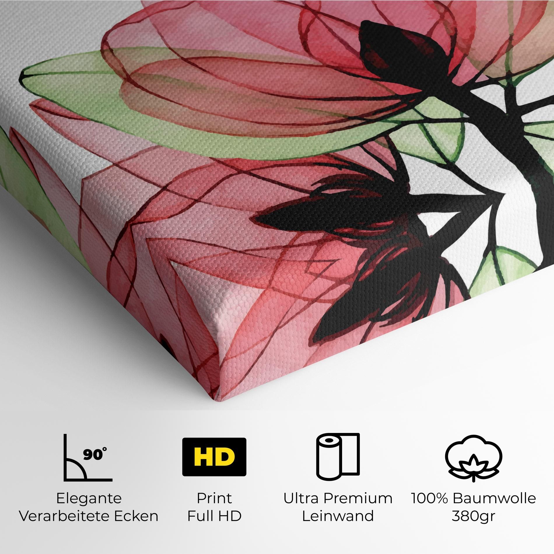 Pink Green Nature mockup 4