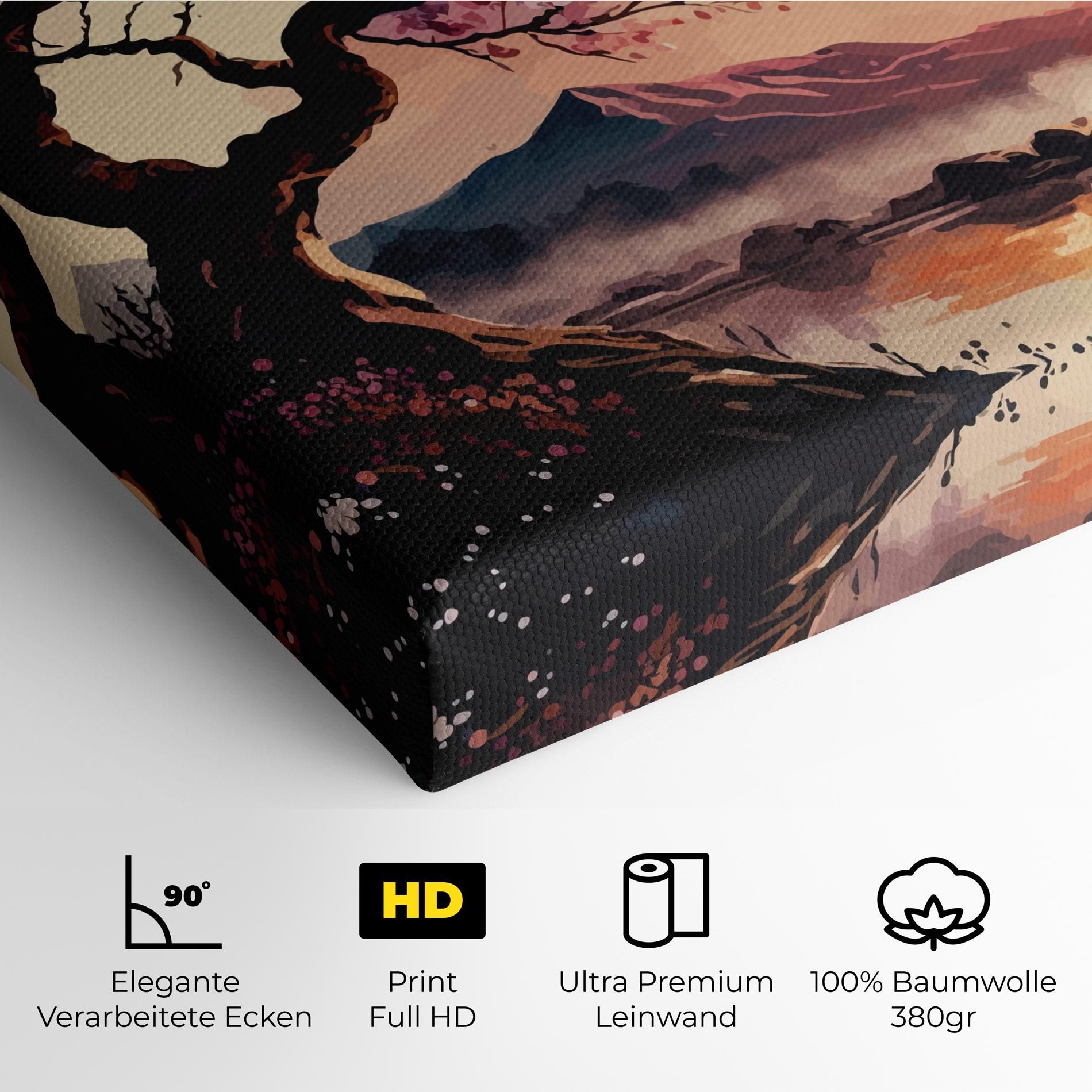 Pink Tree Nature mockup 4