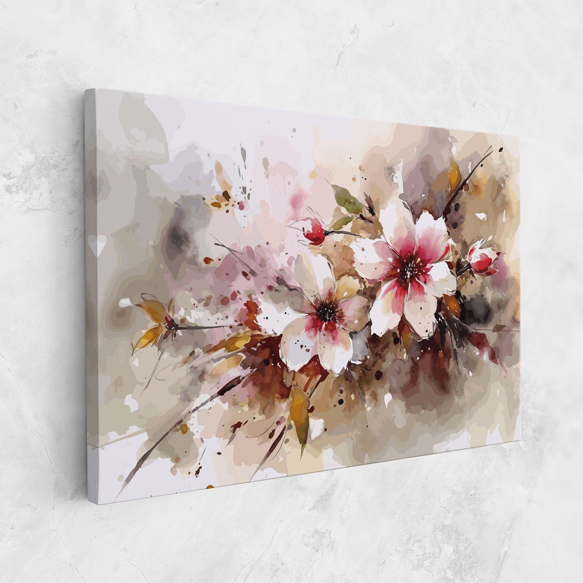 Beautiful Cherry Flower mockup 1