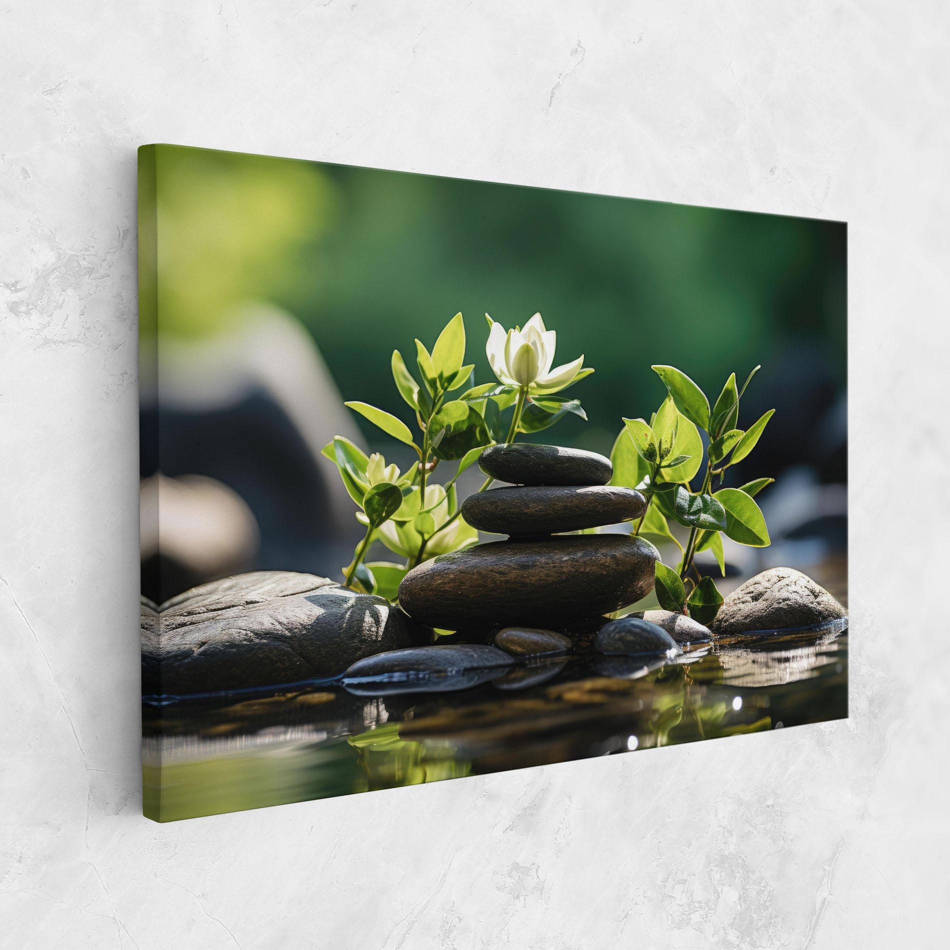 Leinwandbild Cinematic Stones mockup 1