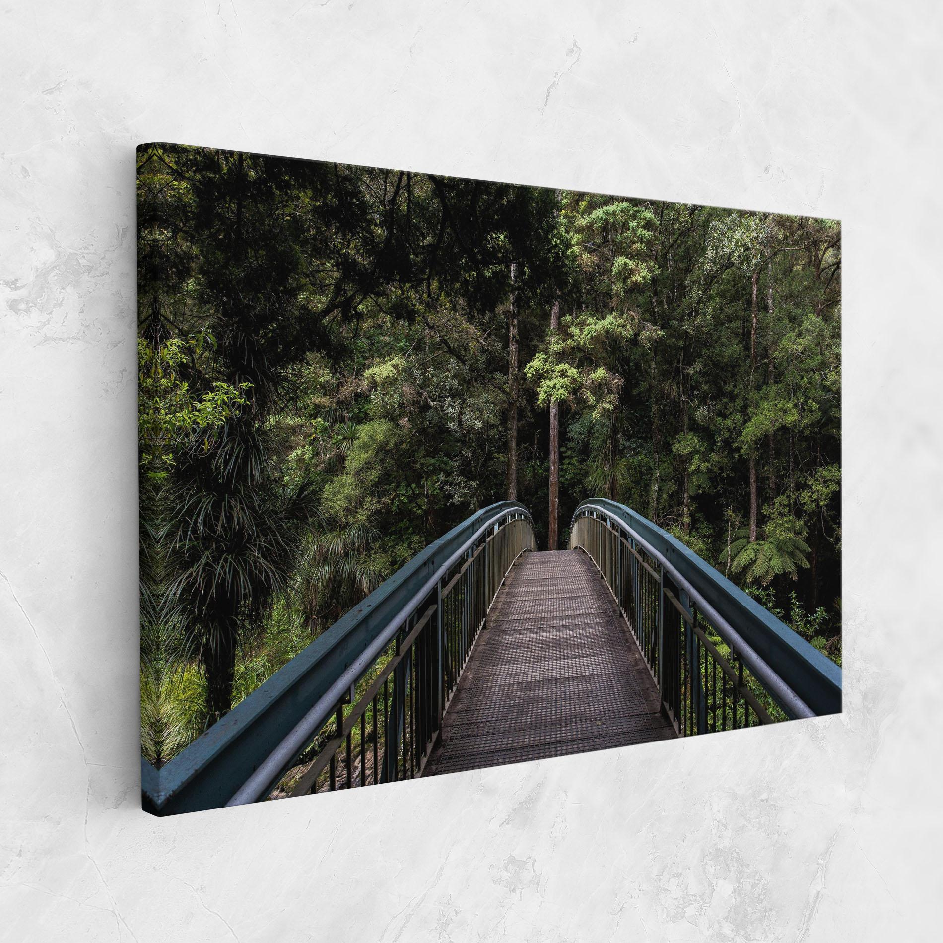 Leinwandbild Nature Bridge mockup 1