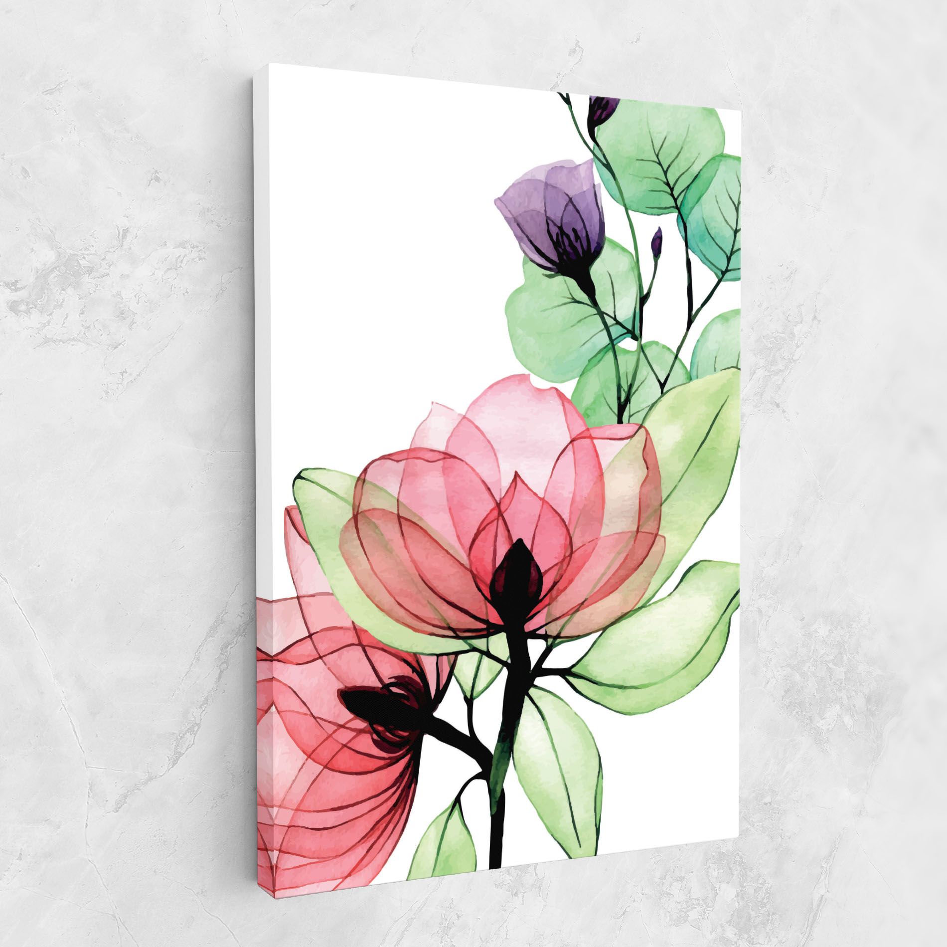 Pink Green Nature mockup 1