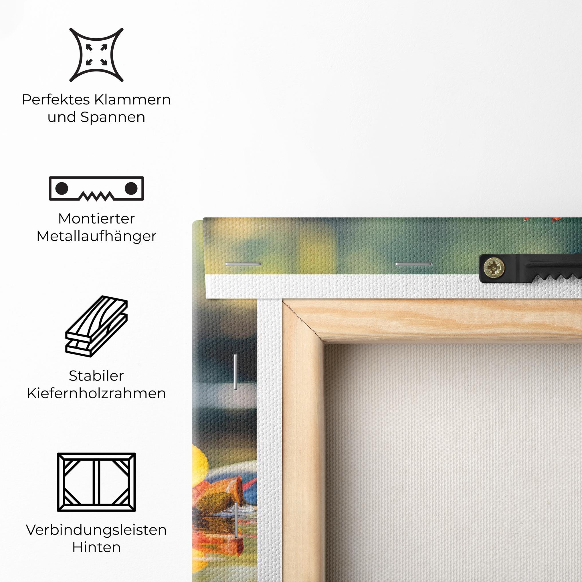 Leinwandbild Autumn Stones mockup 5