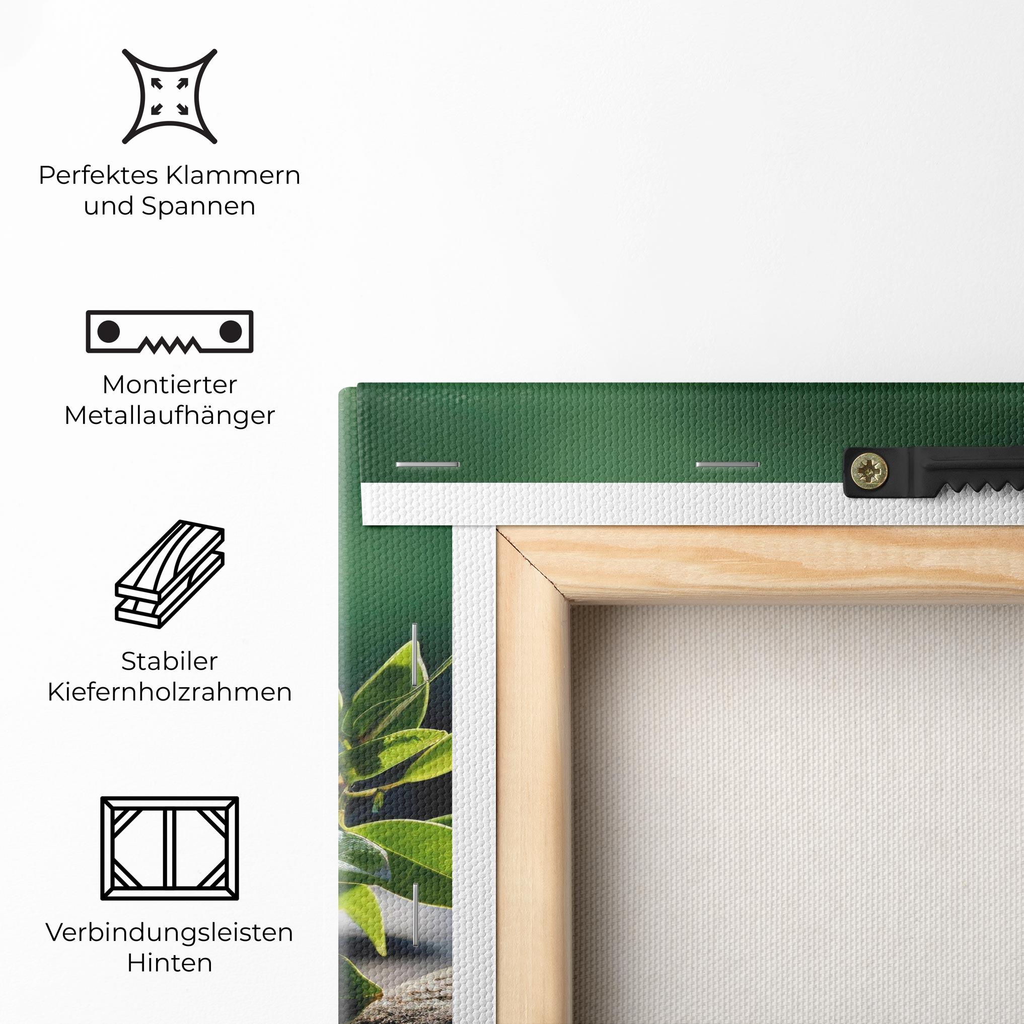 Leinwandbild Cinematic Stones mockup 5