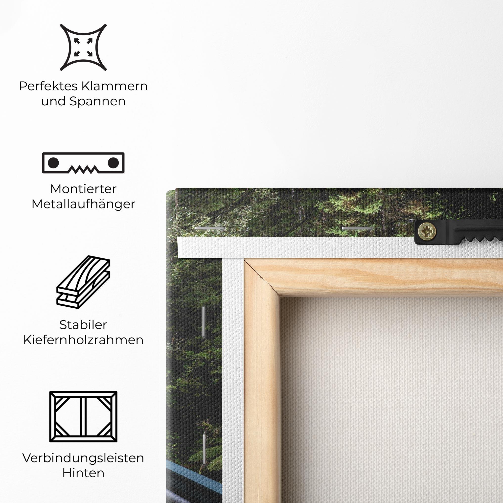 Leinwandbild Nature Bridge mockup 5