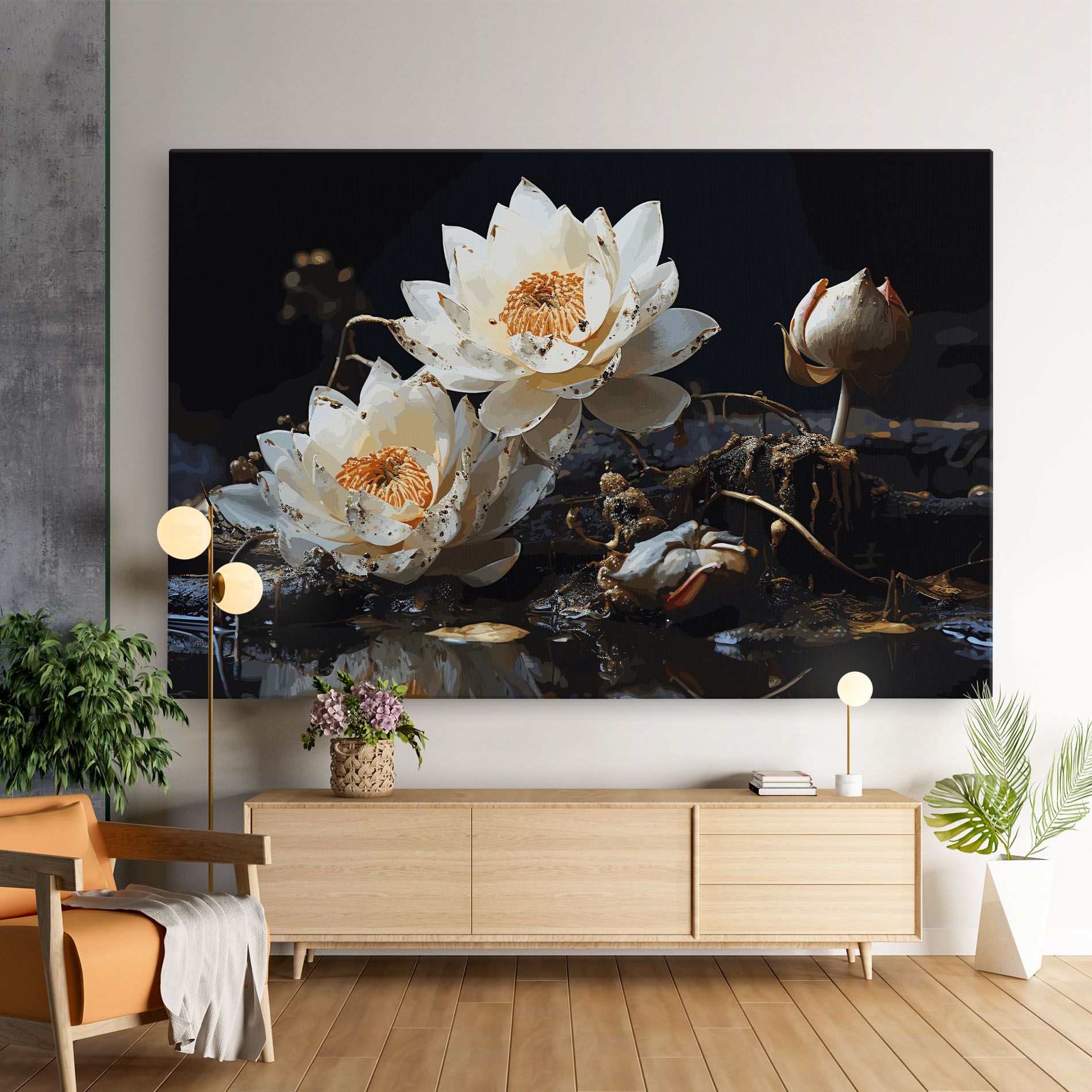 Beautiful White Nature mockup 9