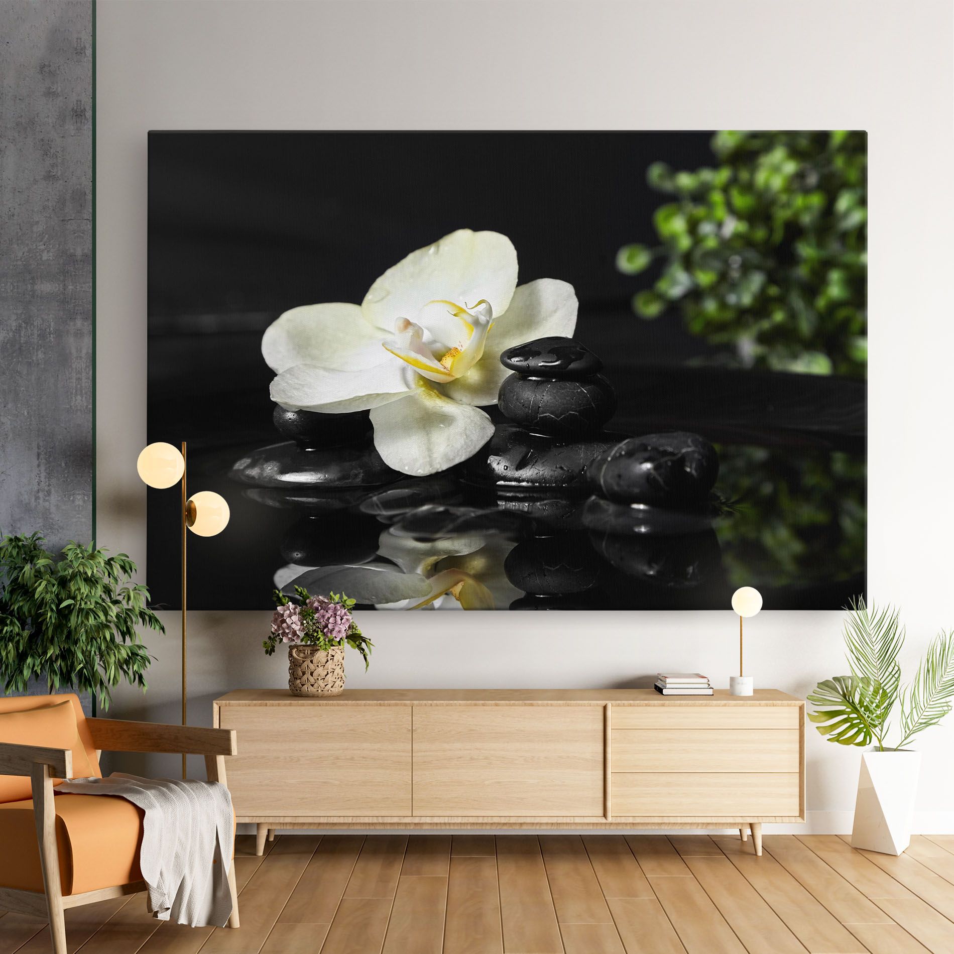 White Spa Flower mockup 9
