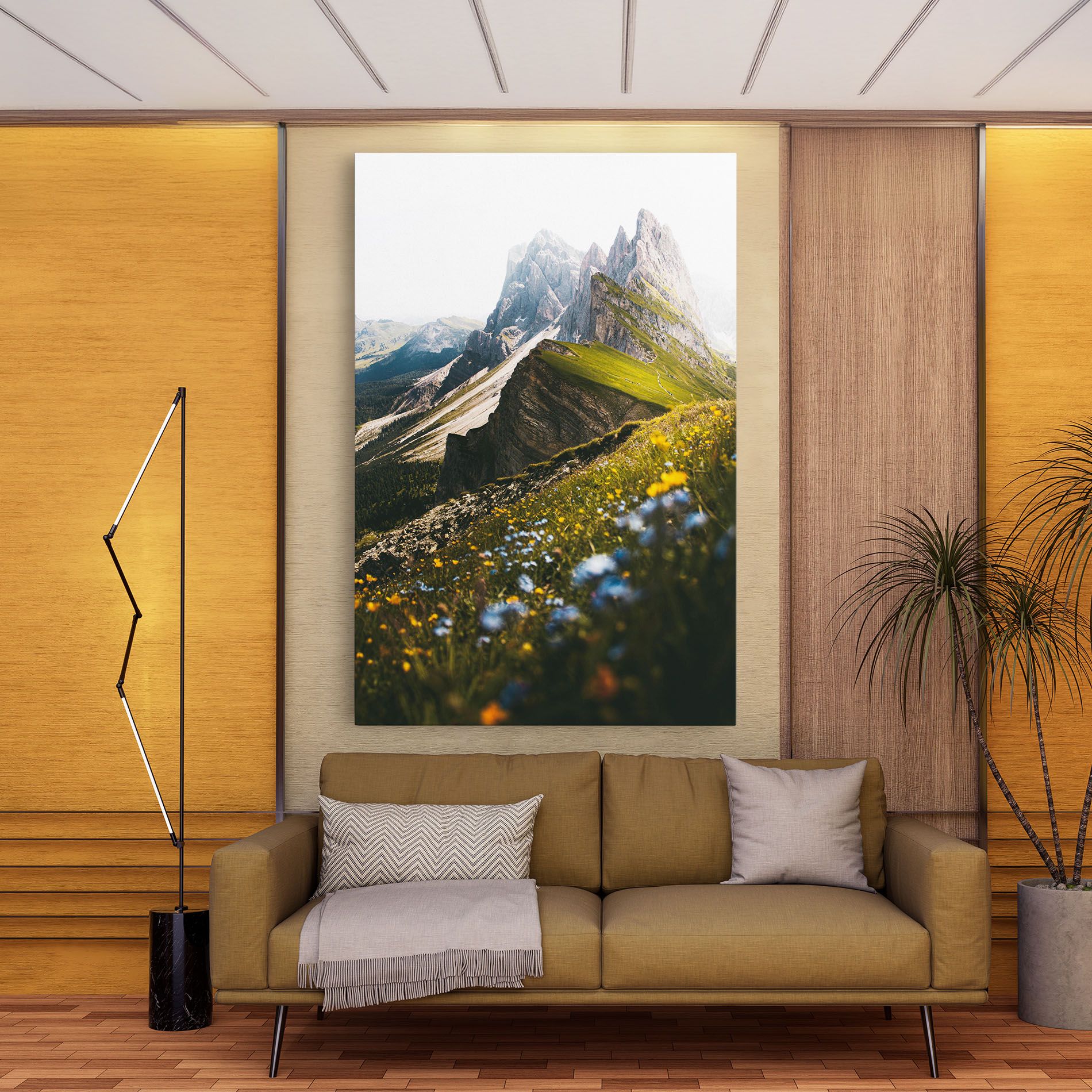 Foggy Mountain View mockup 9