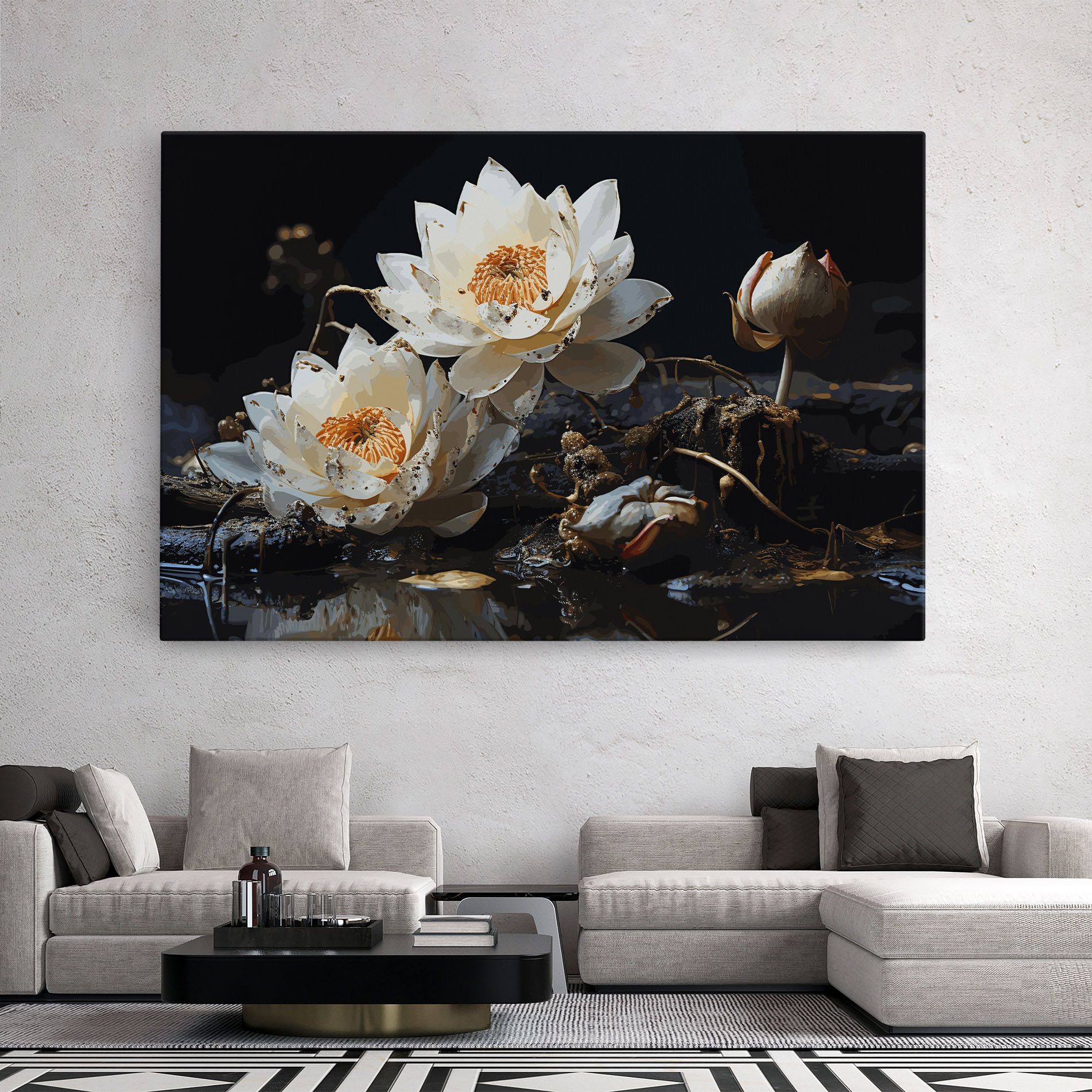 Beautiful White Nature mockup 2