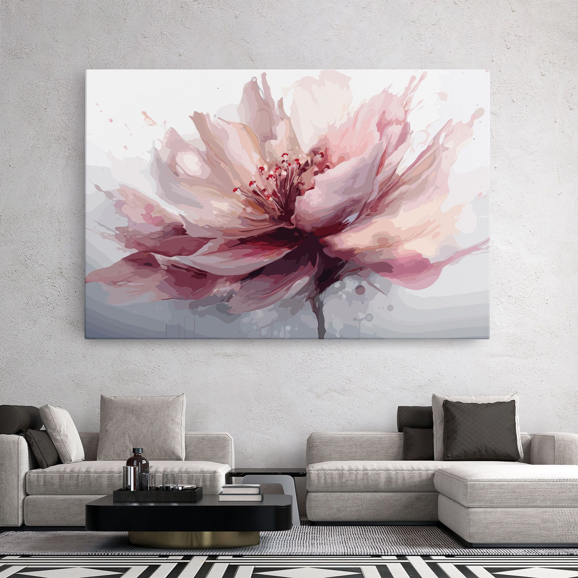 Meditation Flower mockup 2