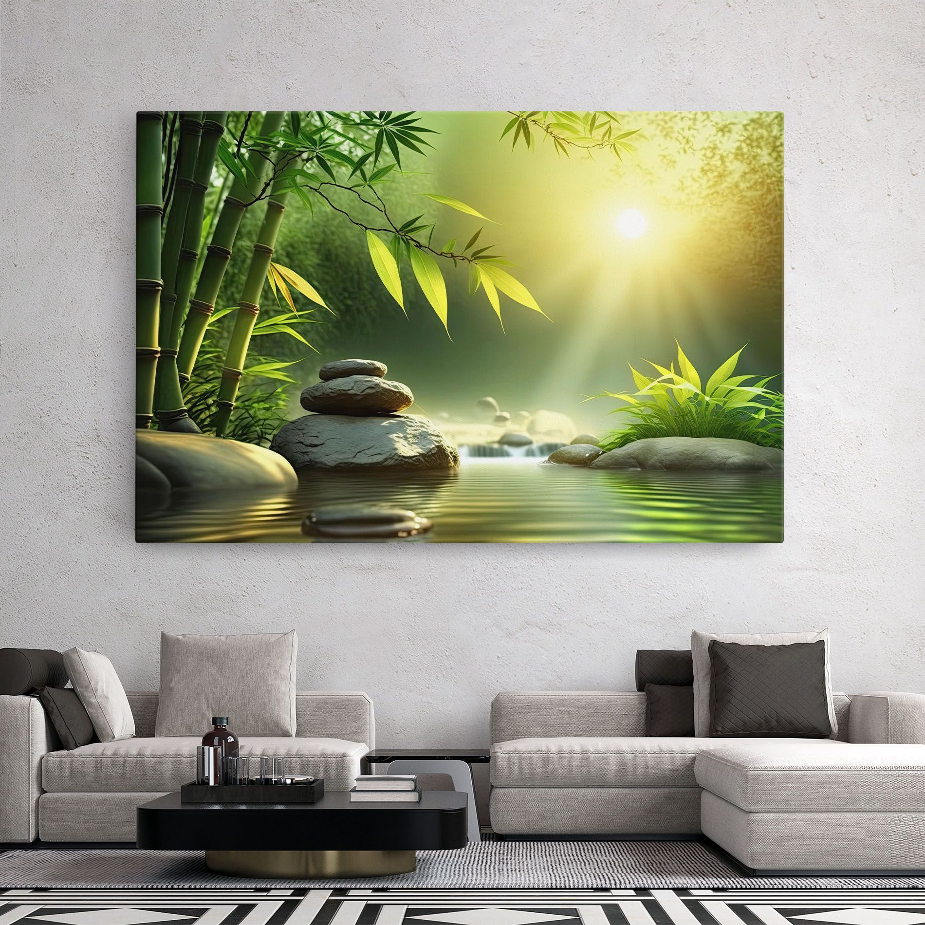 Relaxing Spa Nature mockup 2