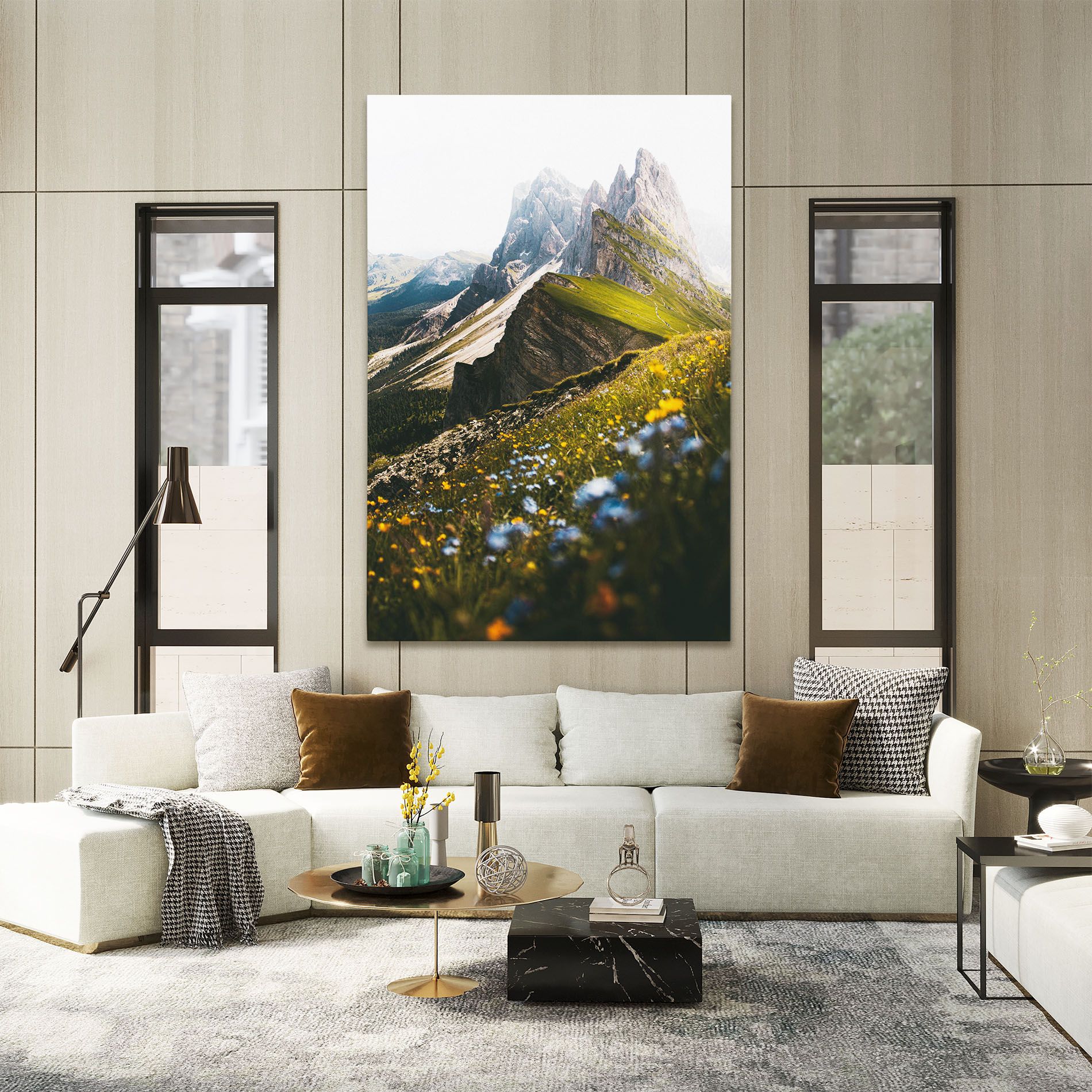 Foggy Mountain View mockup 2