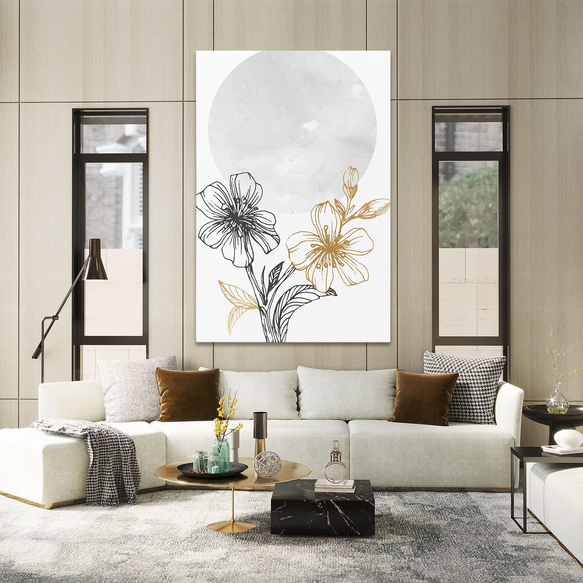 Grey Moon Flowers mockup 2