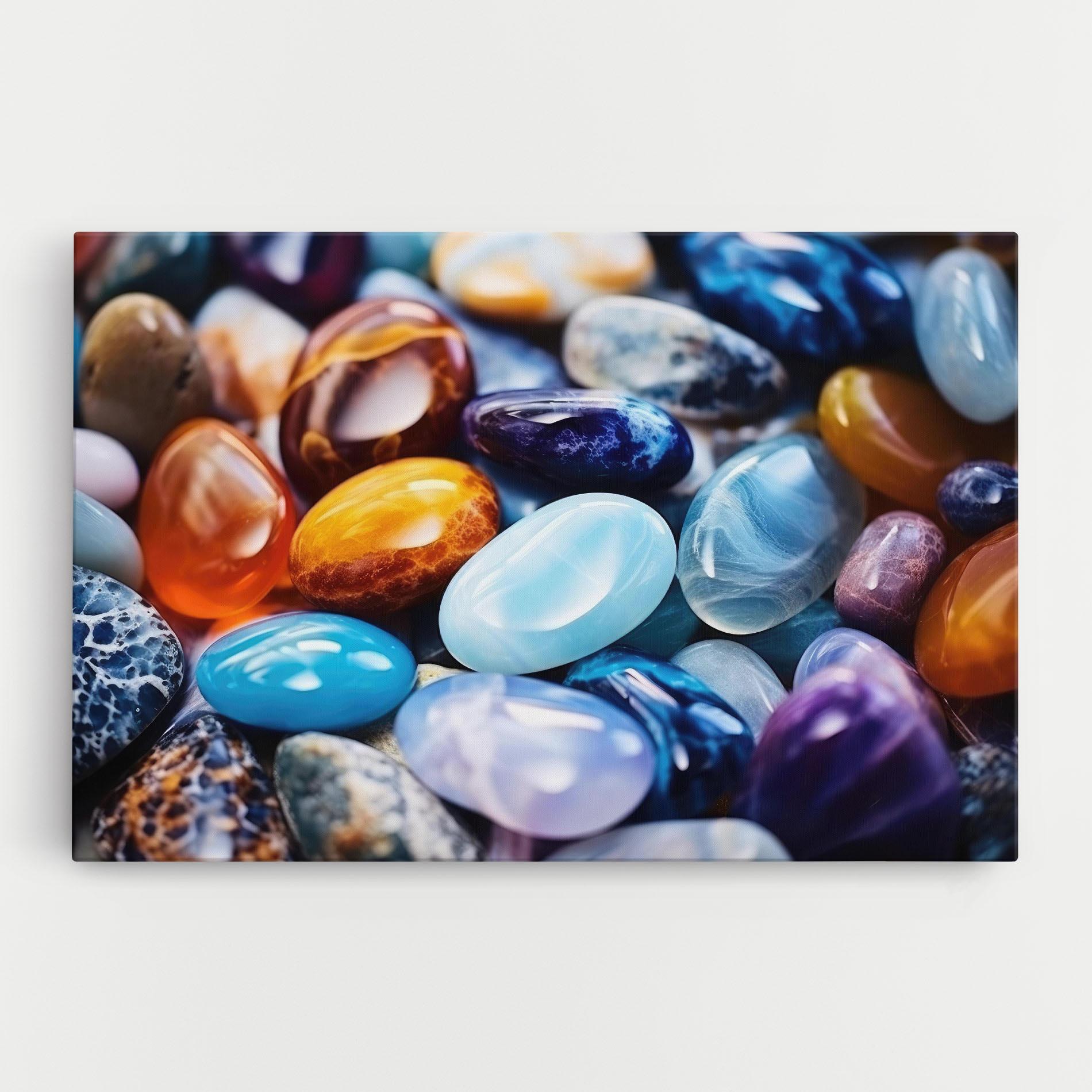 Leinwandbild Precious Gemstones mockup 0