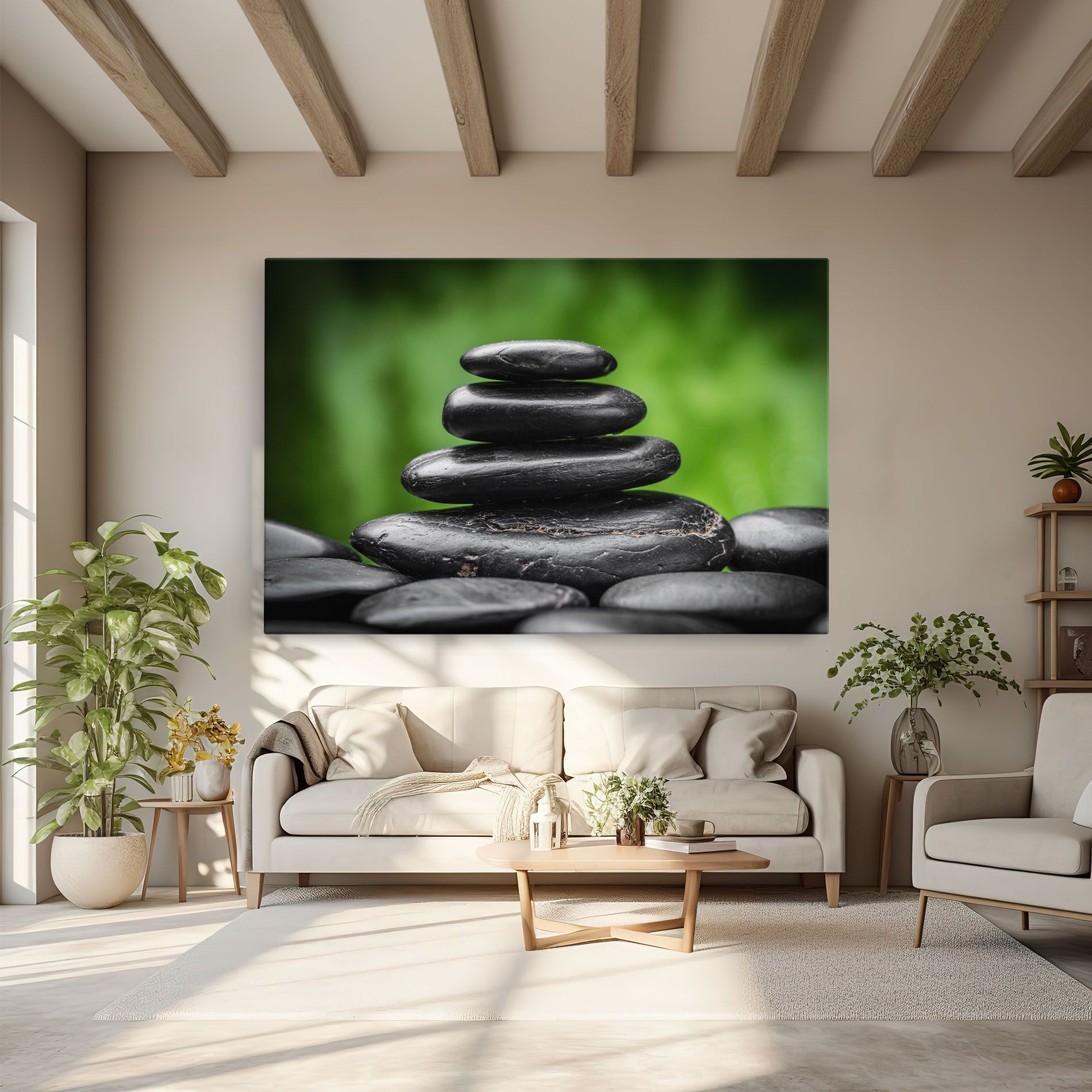 Black Stone Meditation mockup 6