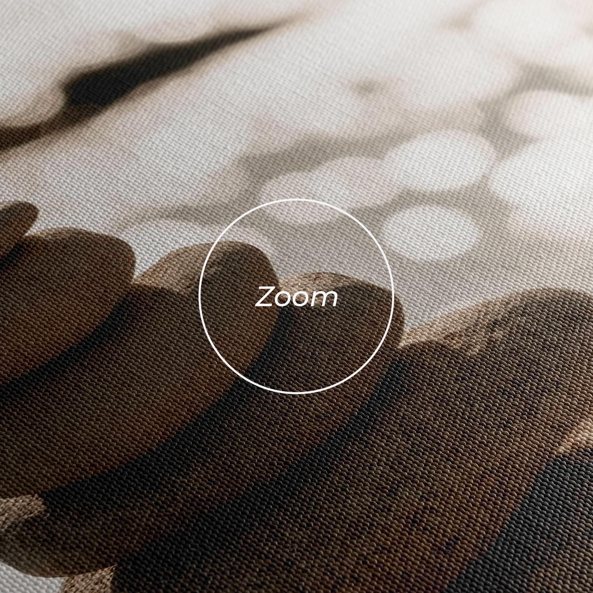 Leinwandbild Pyramid Stones mockup 3