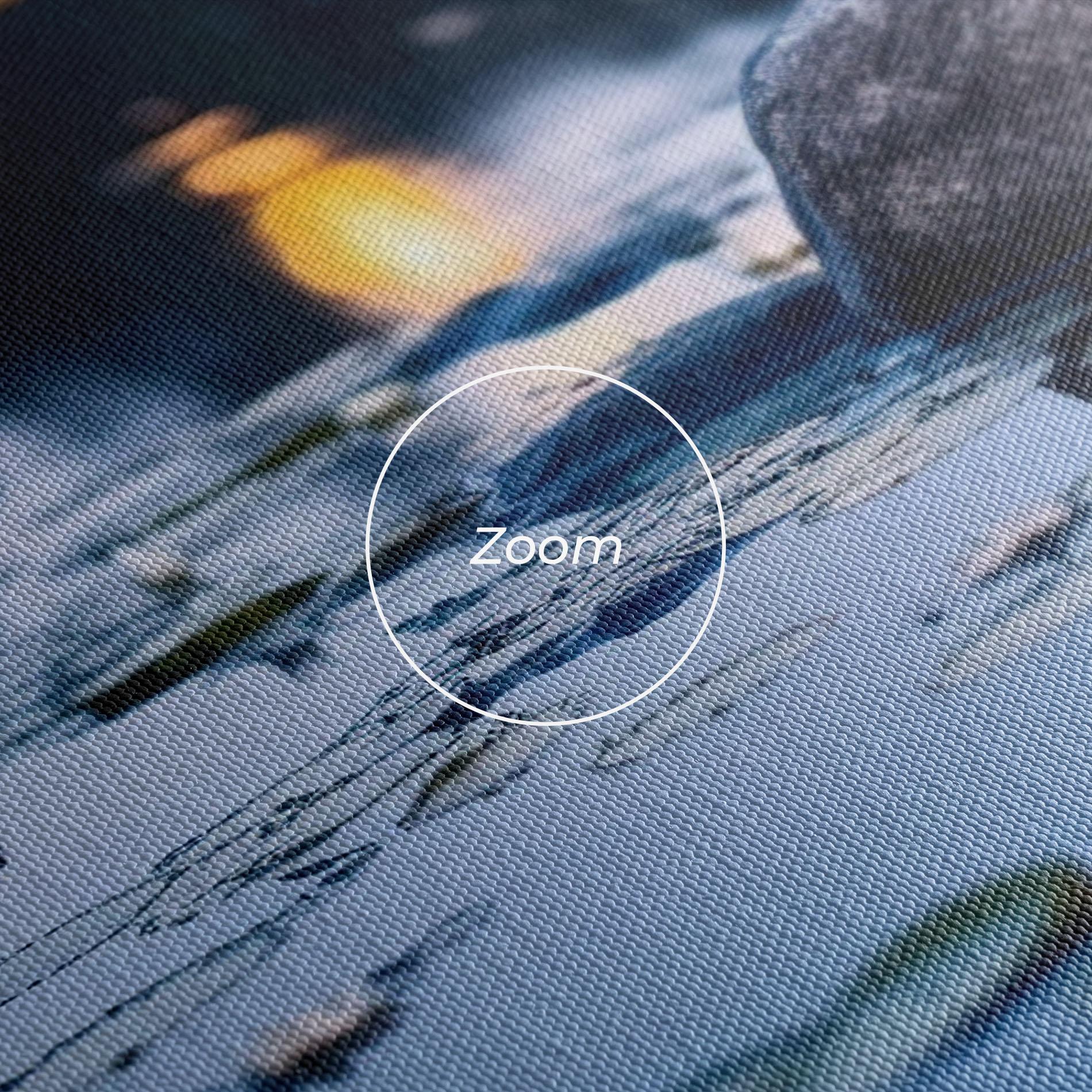 Leinwandbild Water Stones mockup 3