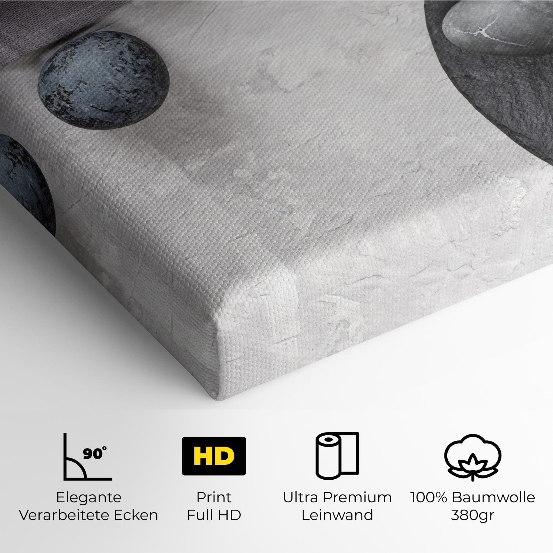 Leinwandbild Eggs Stone mockup 4