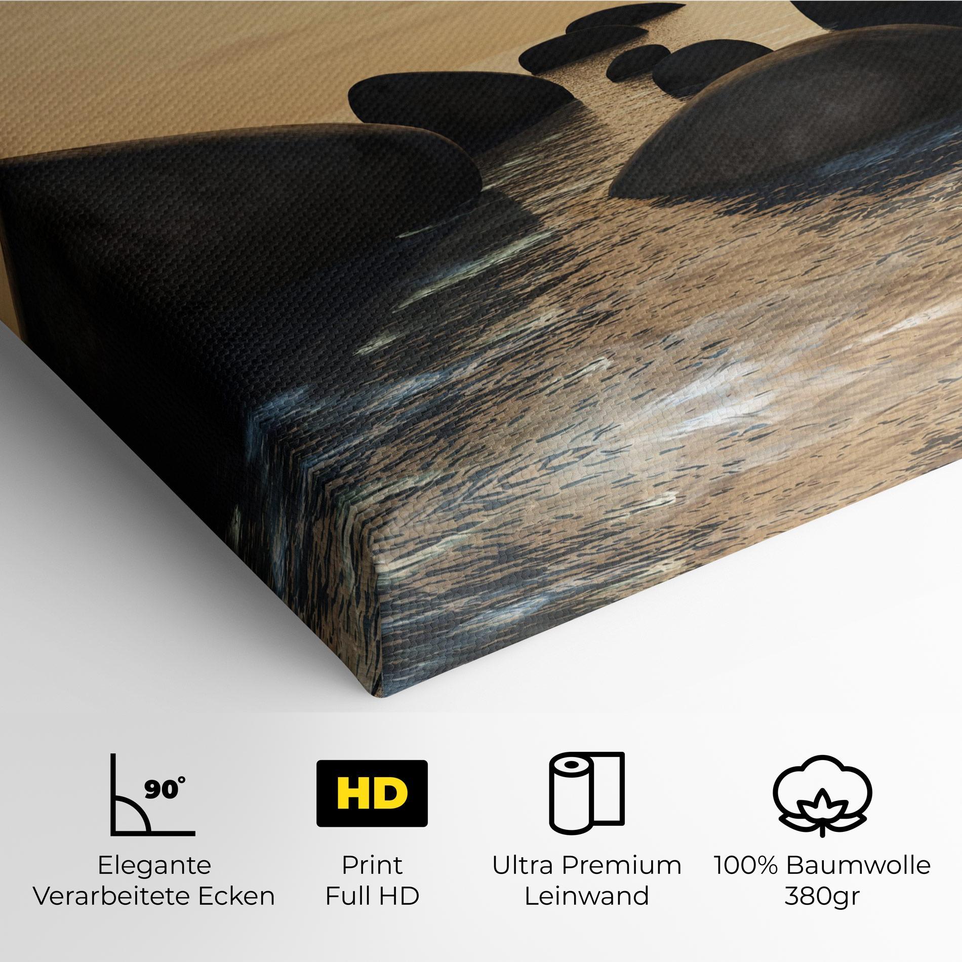 Leinwandbild Peace Rock mockup 4