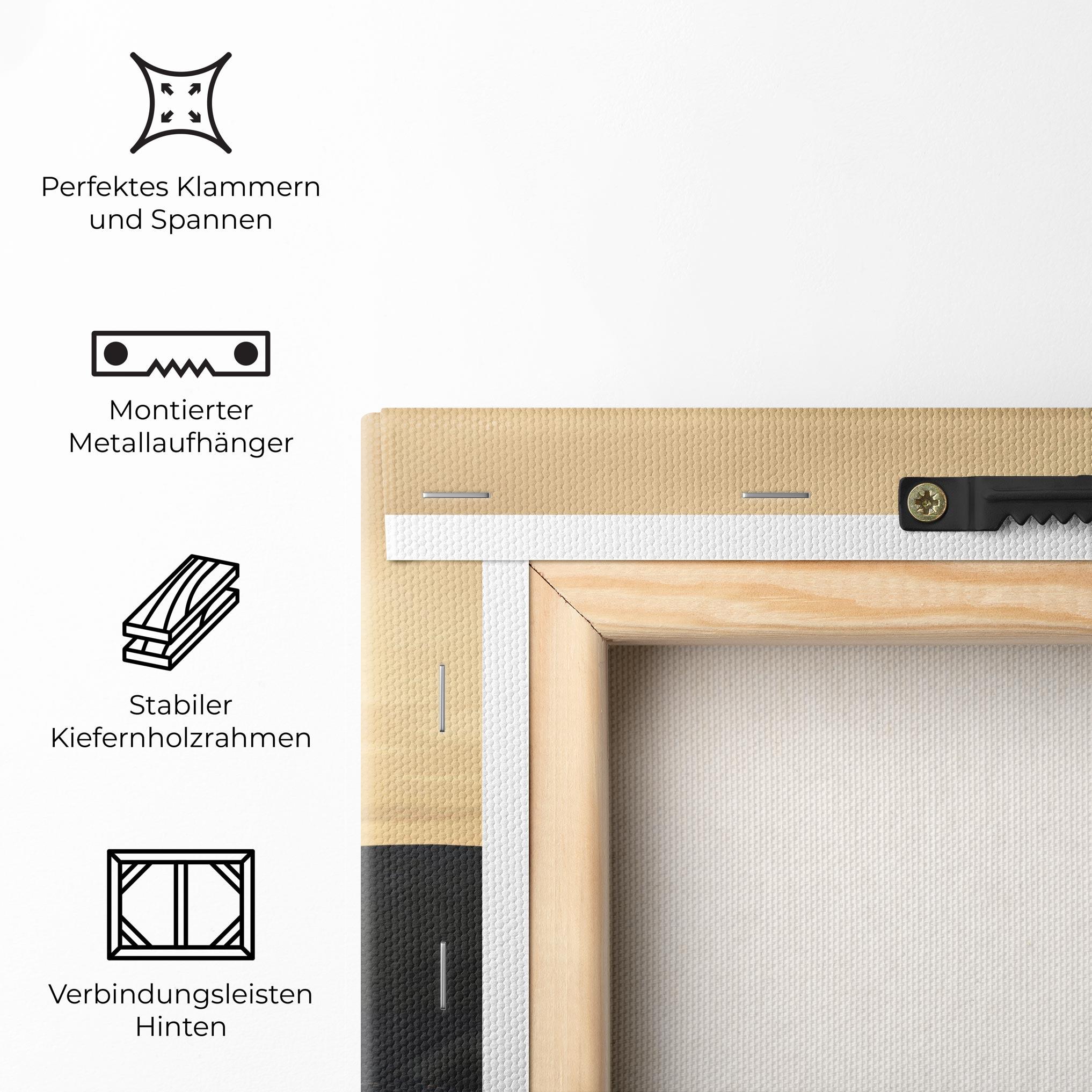 Leinwandbild Peace Rock mockup 5