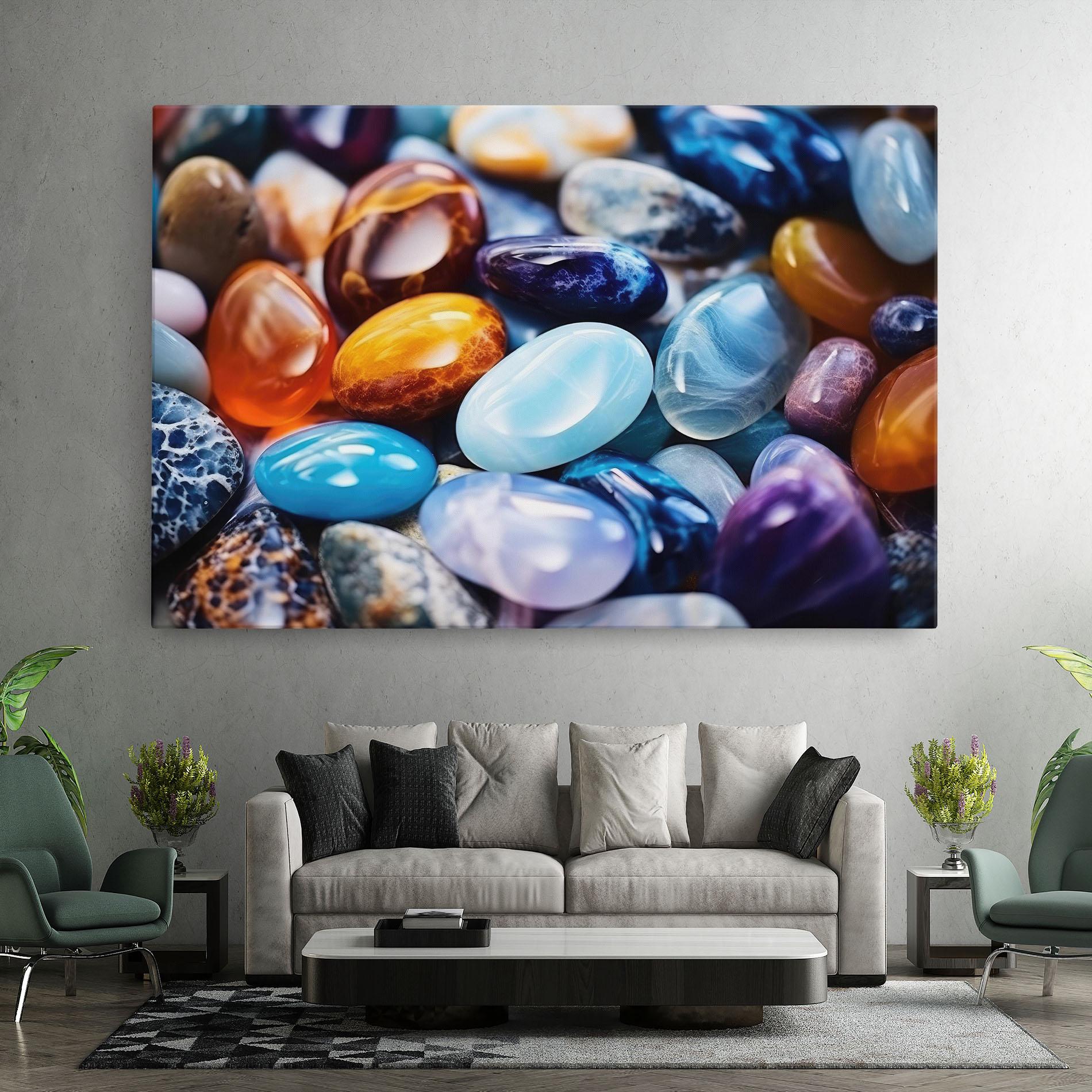 Leinwandbild Precious Gemstones mockup 7