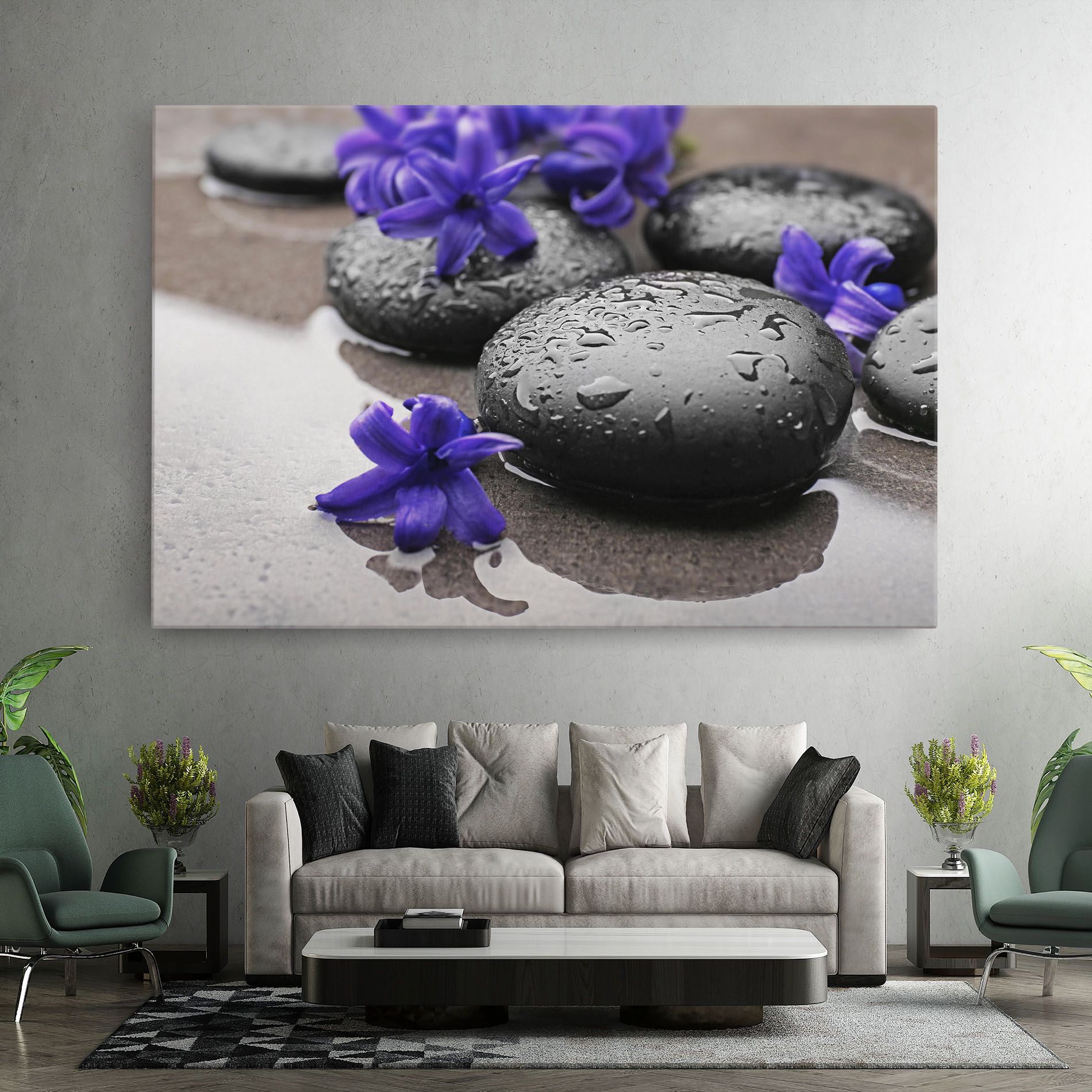 Spa Purple Rock mockup 7