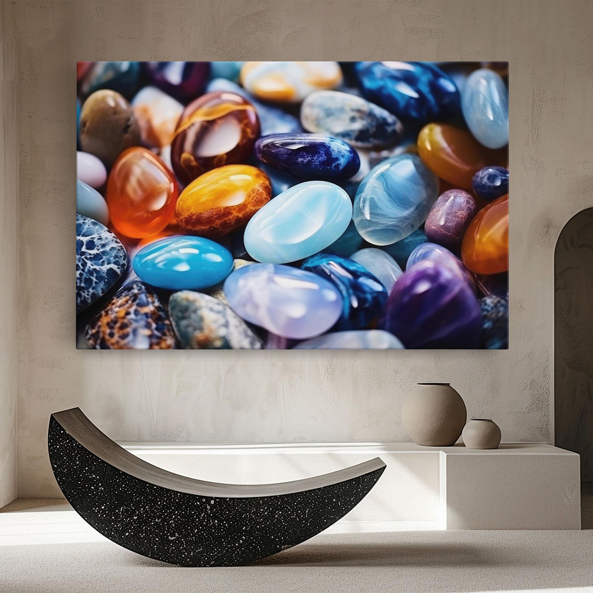 Leinwandbild Precious Gemstones mockup 8