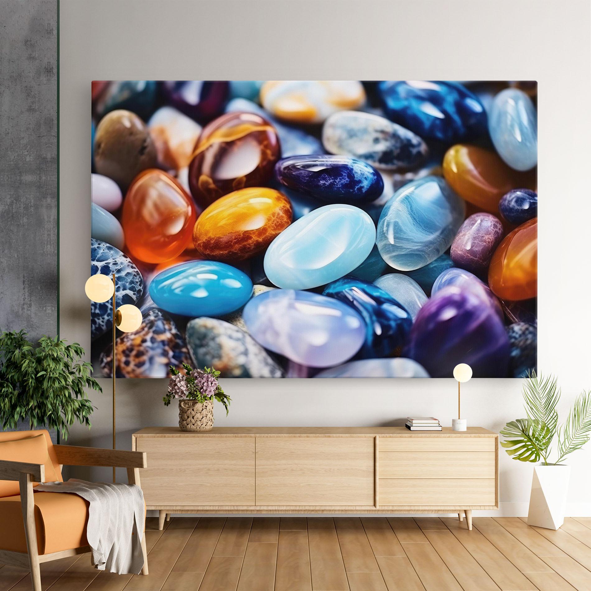 Leinwandbild Precious Gemstones mockup 9