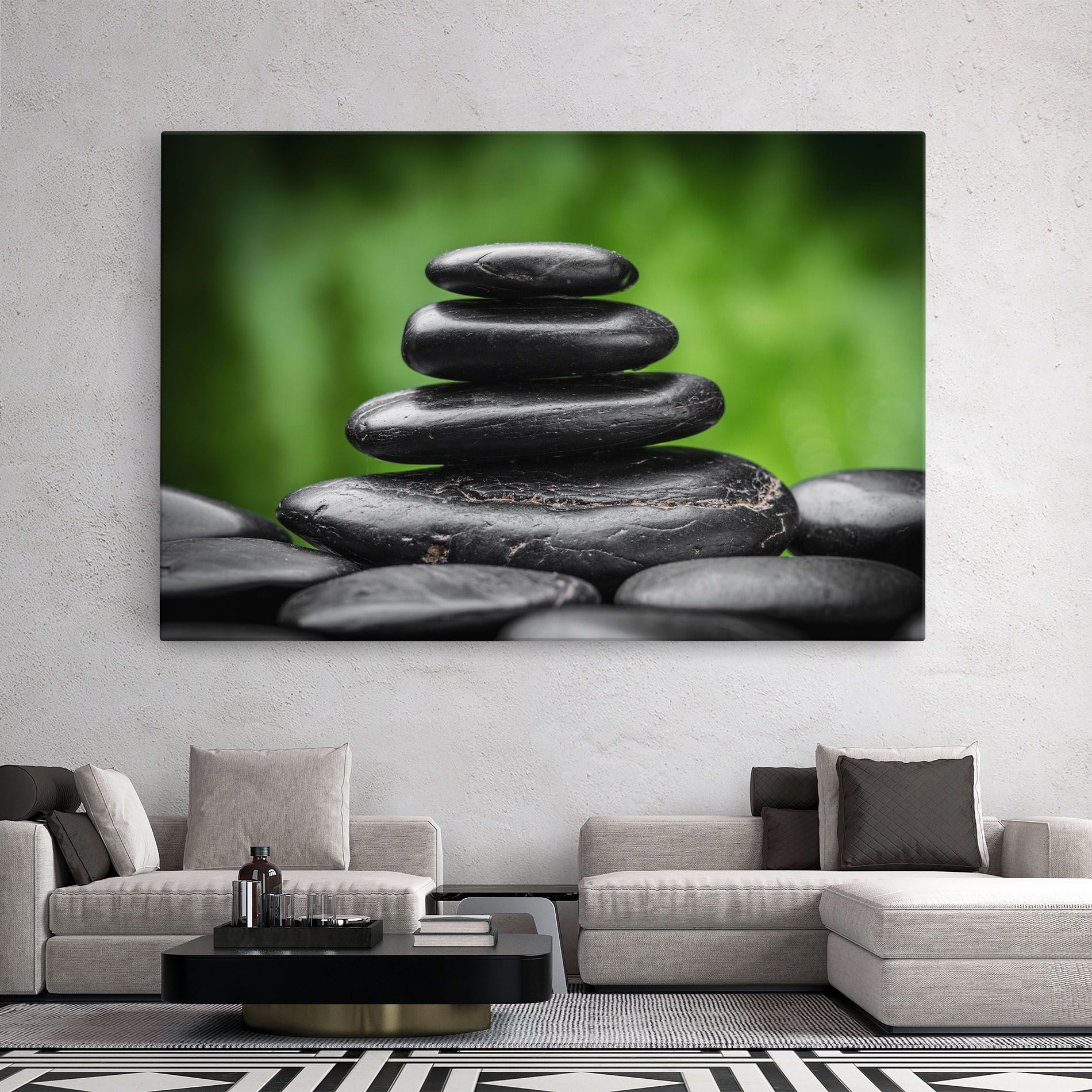 Black Stone Meditation mockup 2