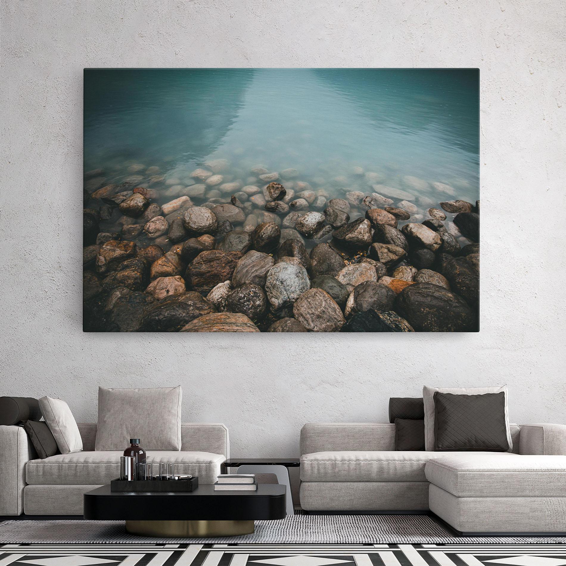 Leinwandbild Canada Stones mockup 2