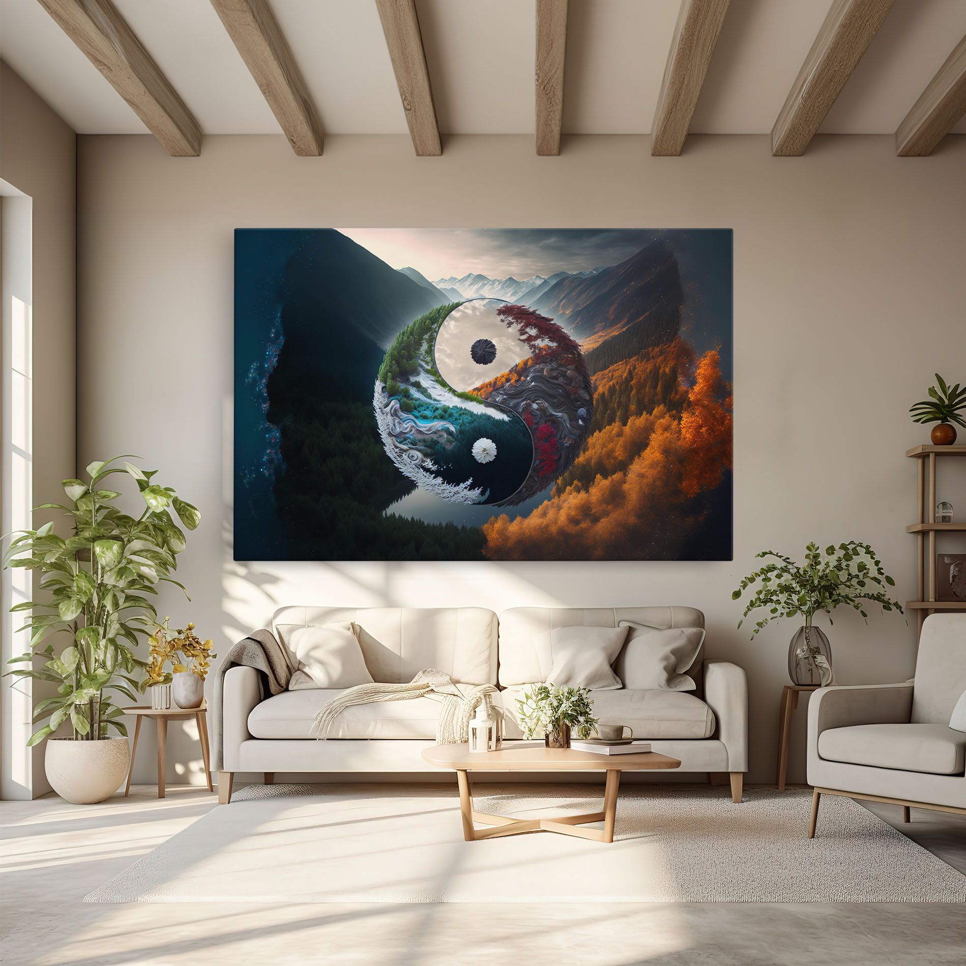 Mountain Yinyang mockup 6