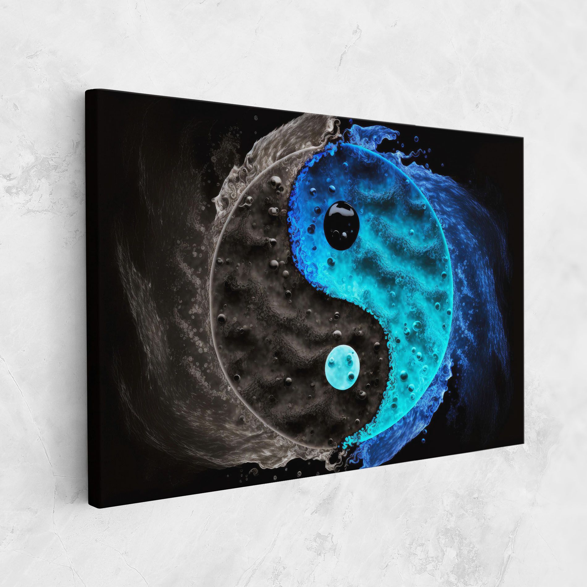 Blue Water Yinyang mockup 1