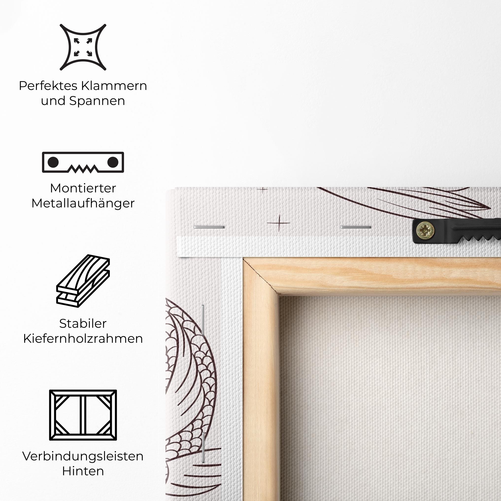 Koi Yinyang Art mockup 5