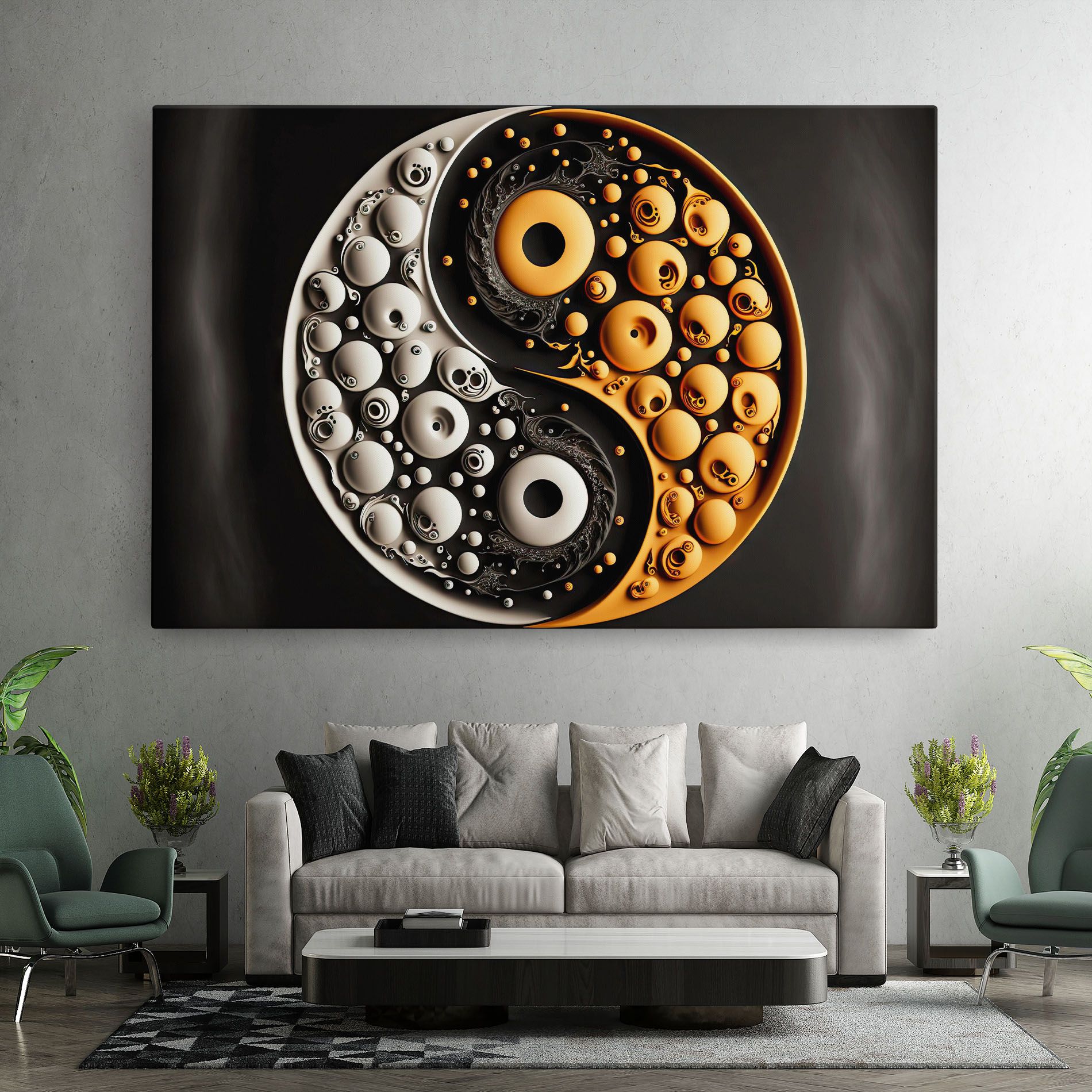 Cream Balls Yinyang mockup 7