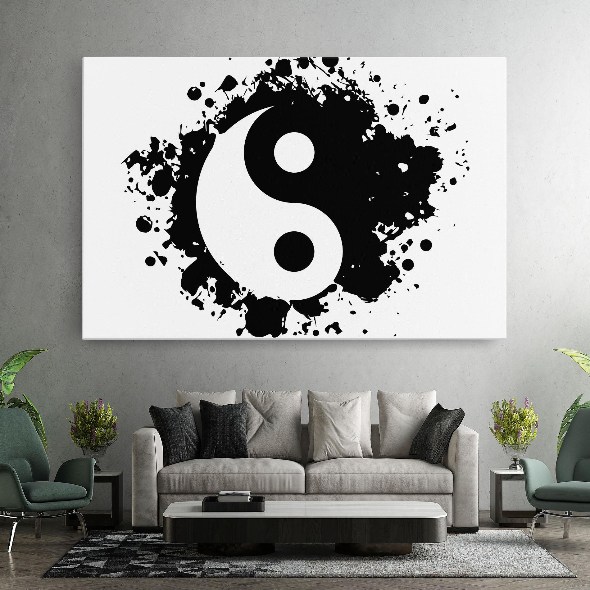 Leinwandbild Yinyang Harmony mockup 7