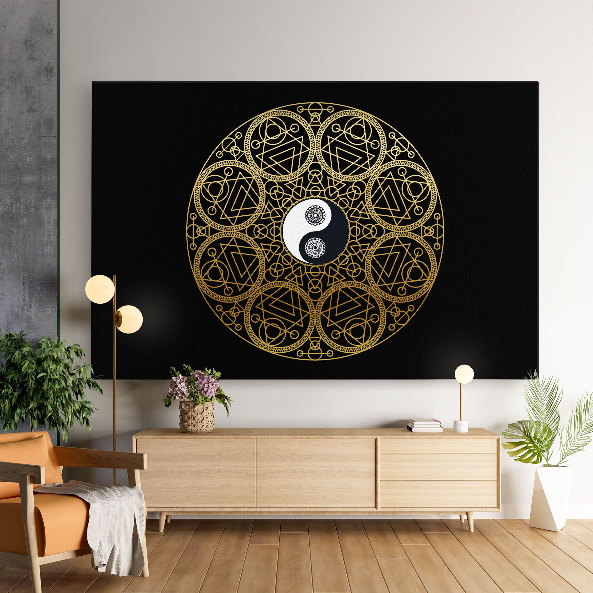 Meditation Mandala mockup 9