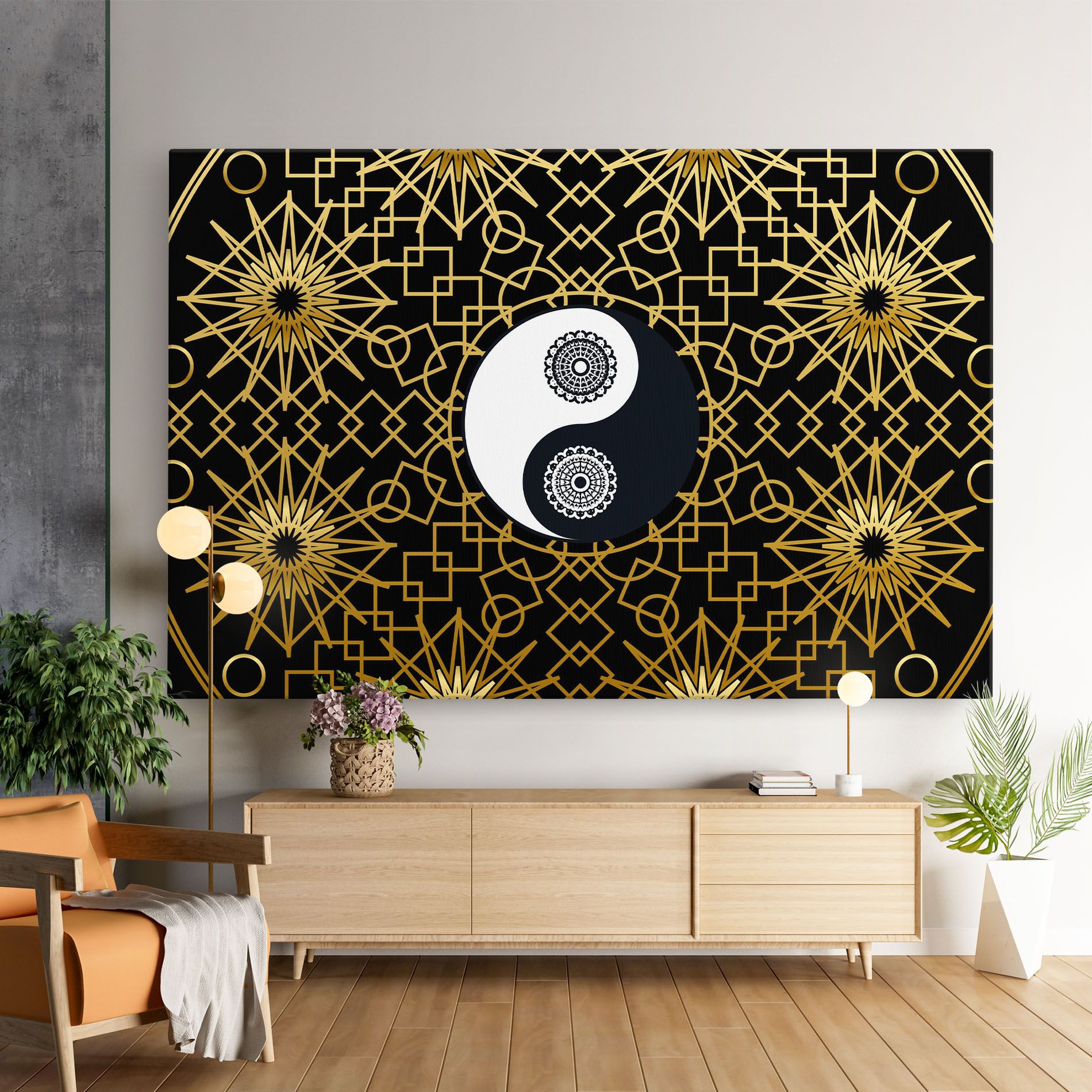 Meditation Yin Yang mockup 9