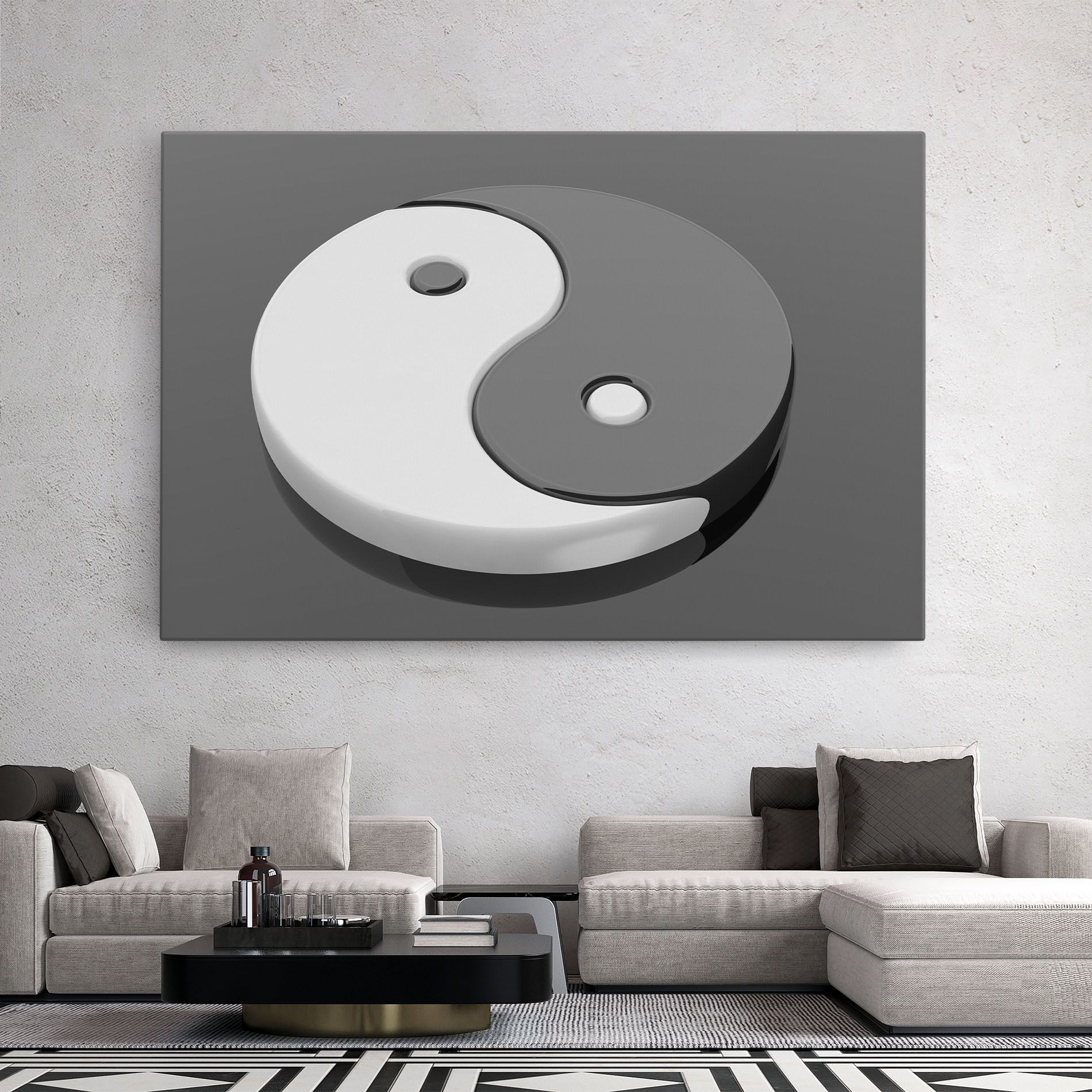 3d Yinyang mockup 2