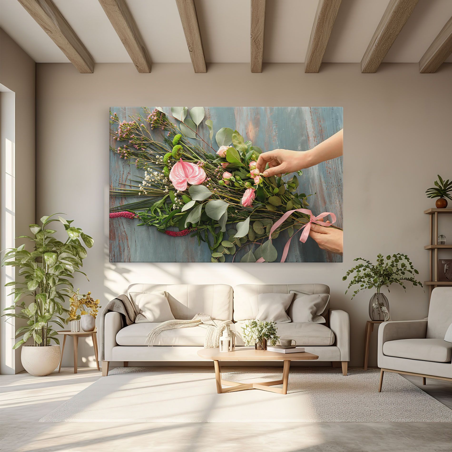 Preparing Bouquet mockup 6