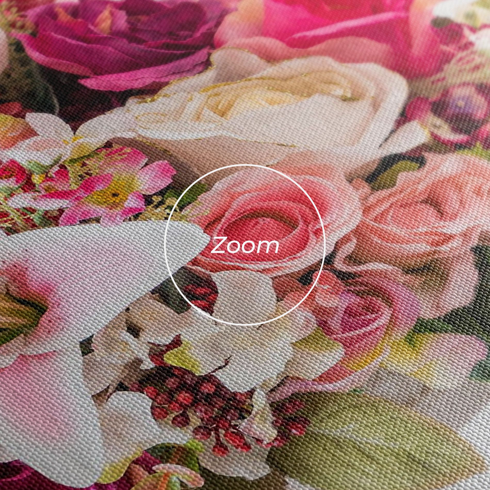 Bouquet Flowers Vase mockup 3