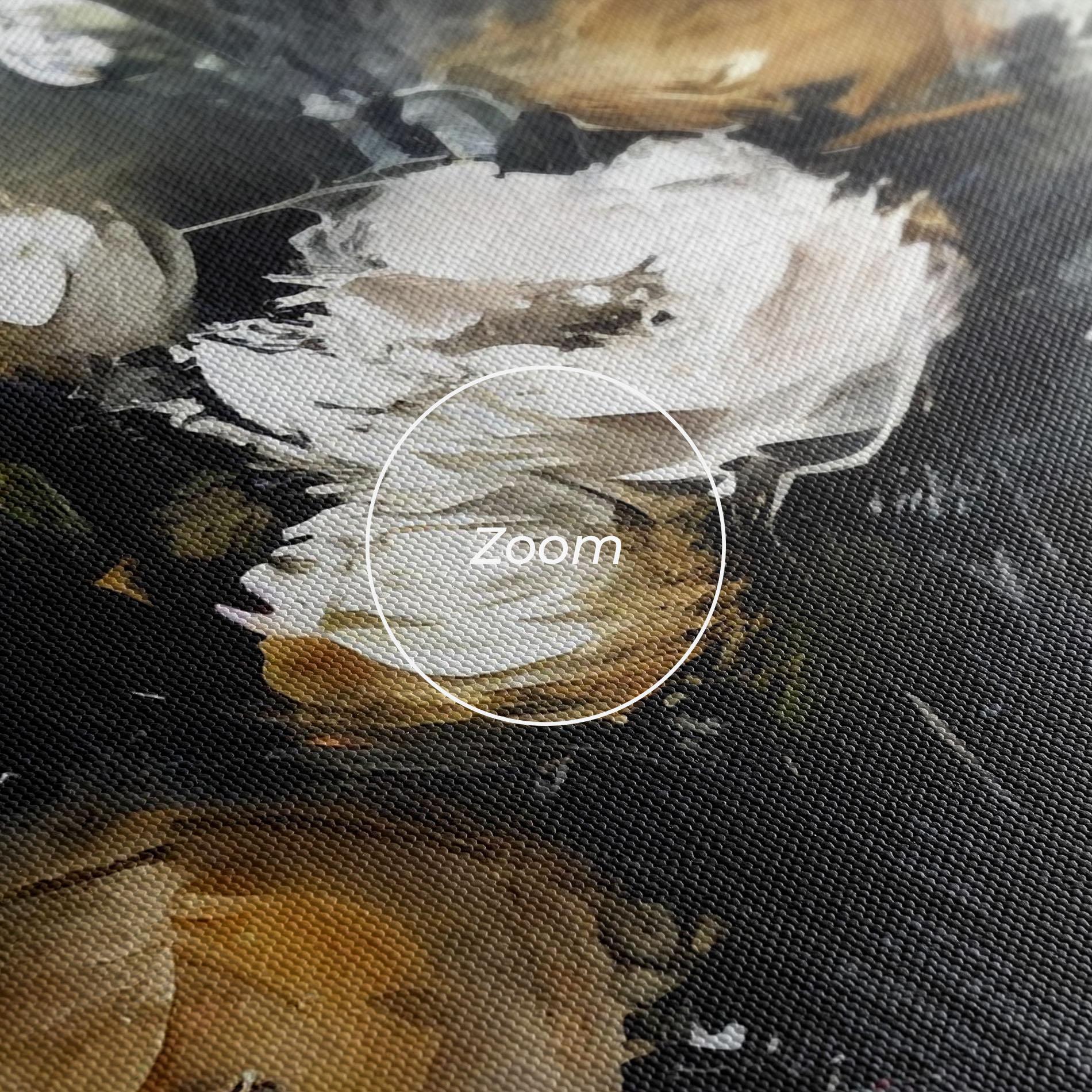 Leinwandbild Bouquet Painting mockup 3