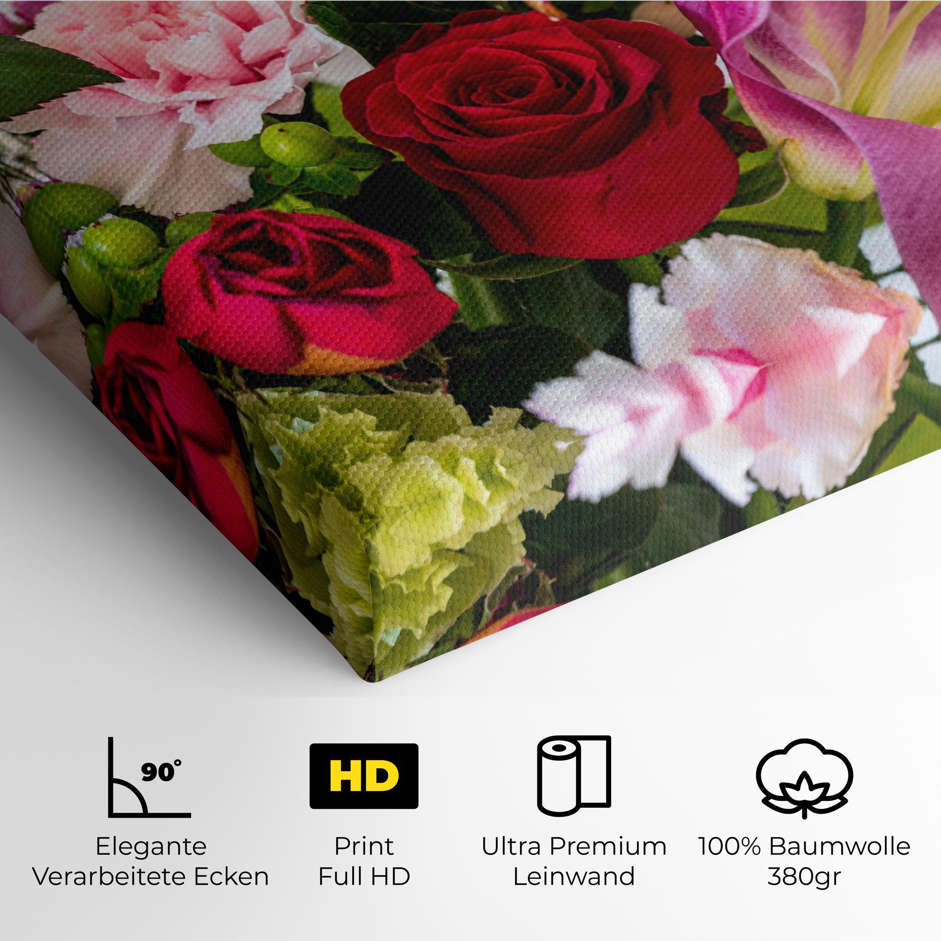 Leinwandbild Bouquet mockup 4