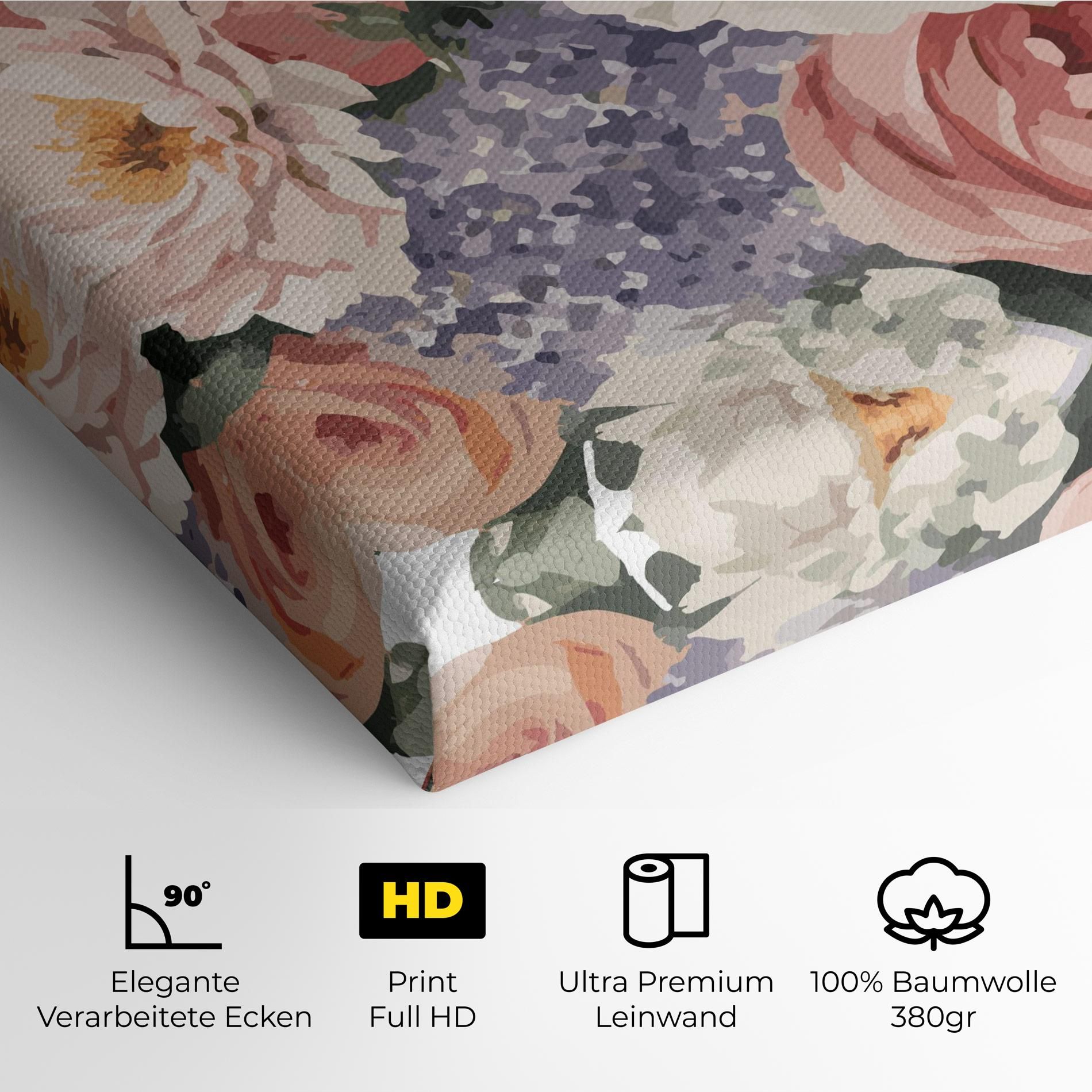 Pretty Watercolor Bouquet mockup 4