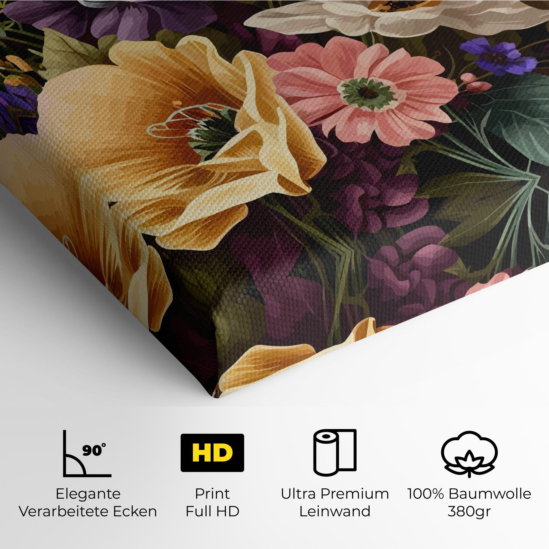 Vintage Bouquet Art mockup 4