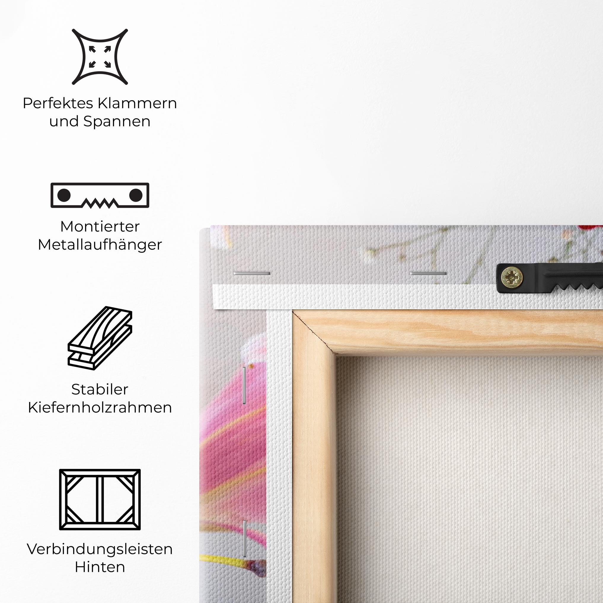 Leinwandbild Bouquet mockup 5